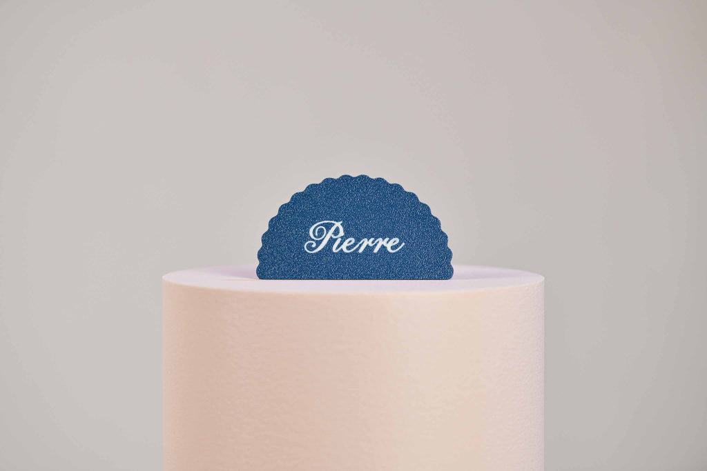 Marque-place présentoir personnalisé - Romantique