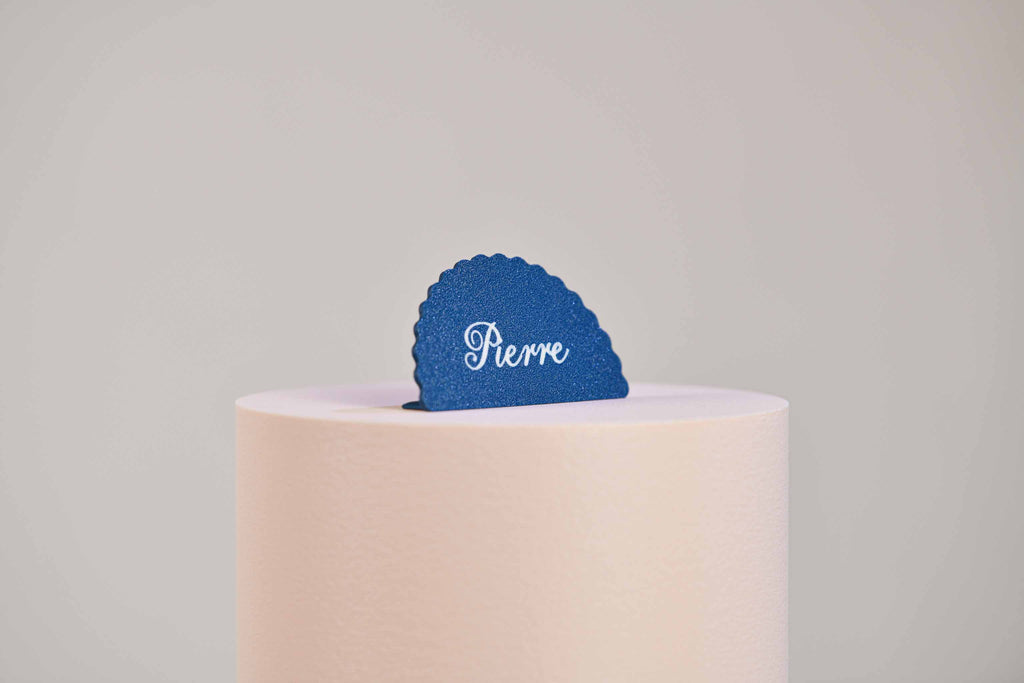 Marque-place présentoir personnalisé - Romantique