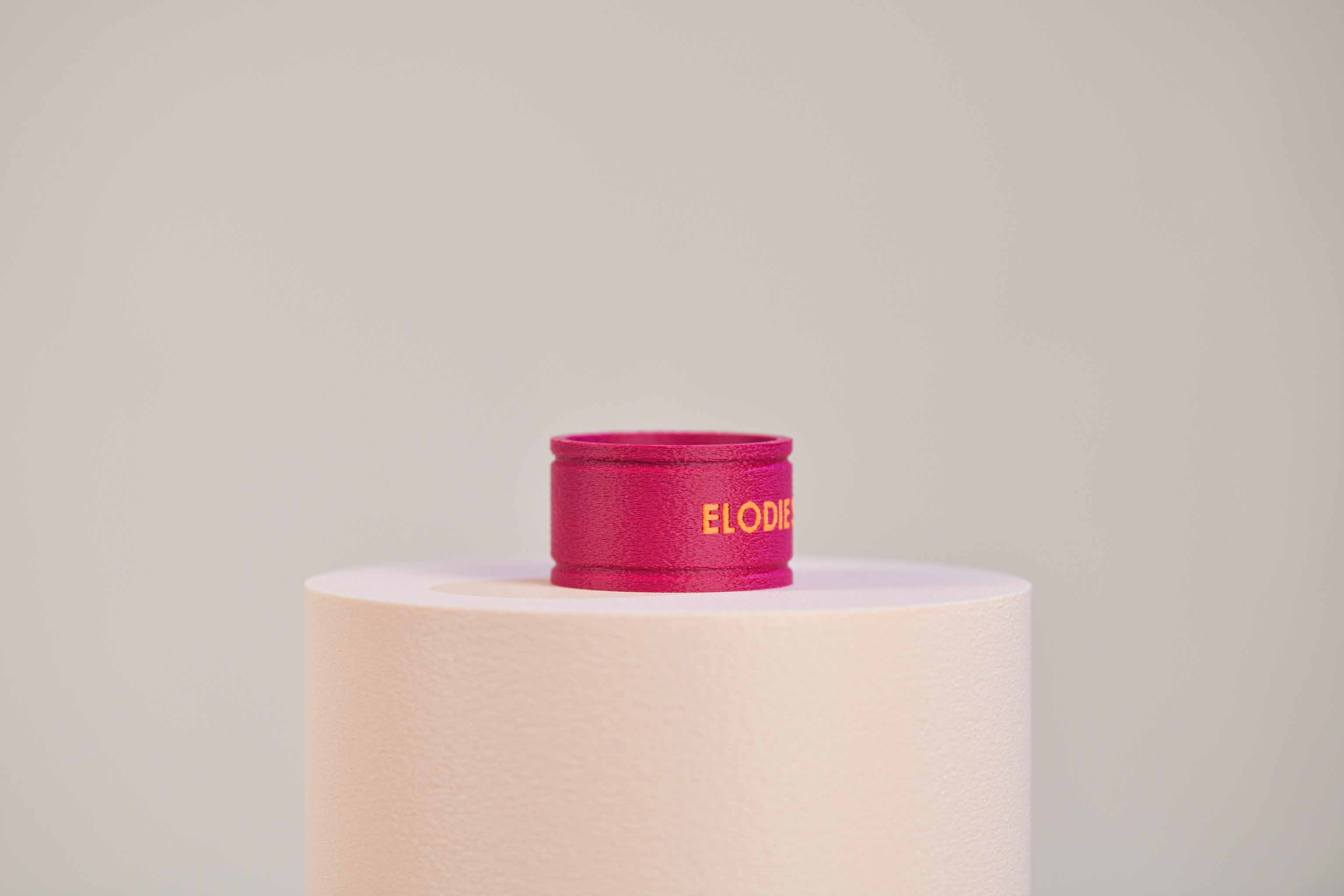 Marque-place noeud de serviette personnalisé - Pop