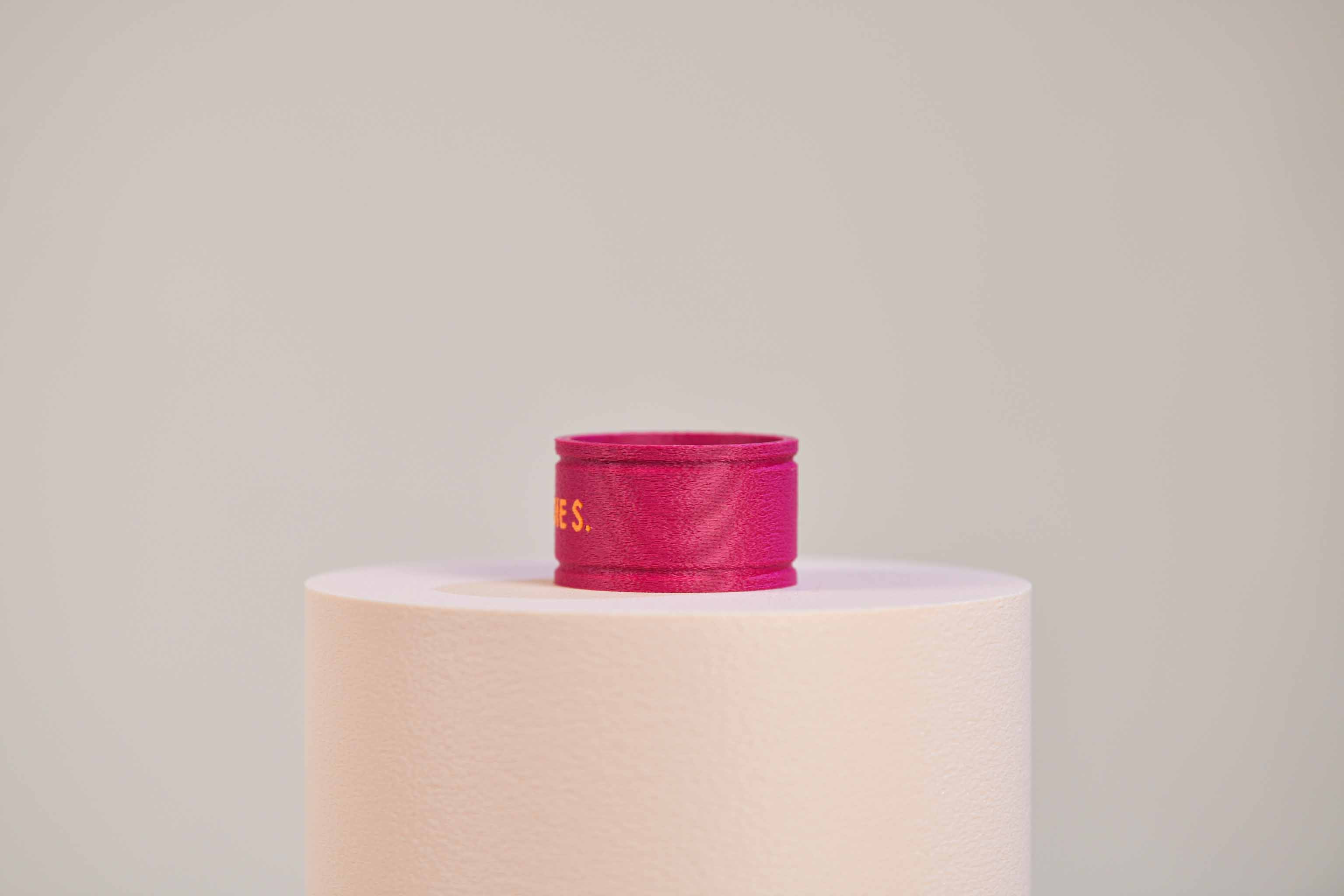 Marque-place noeud de serviette personnalisé - Pop