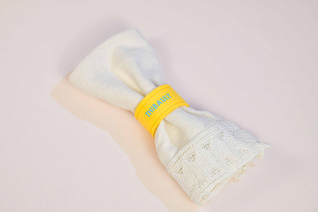 Marque-place noeud de serviette personnalisé - Pop