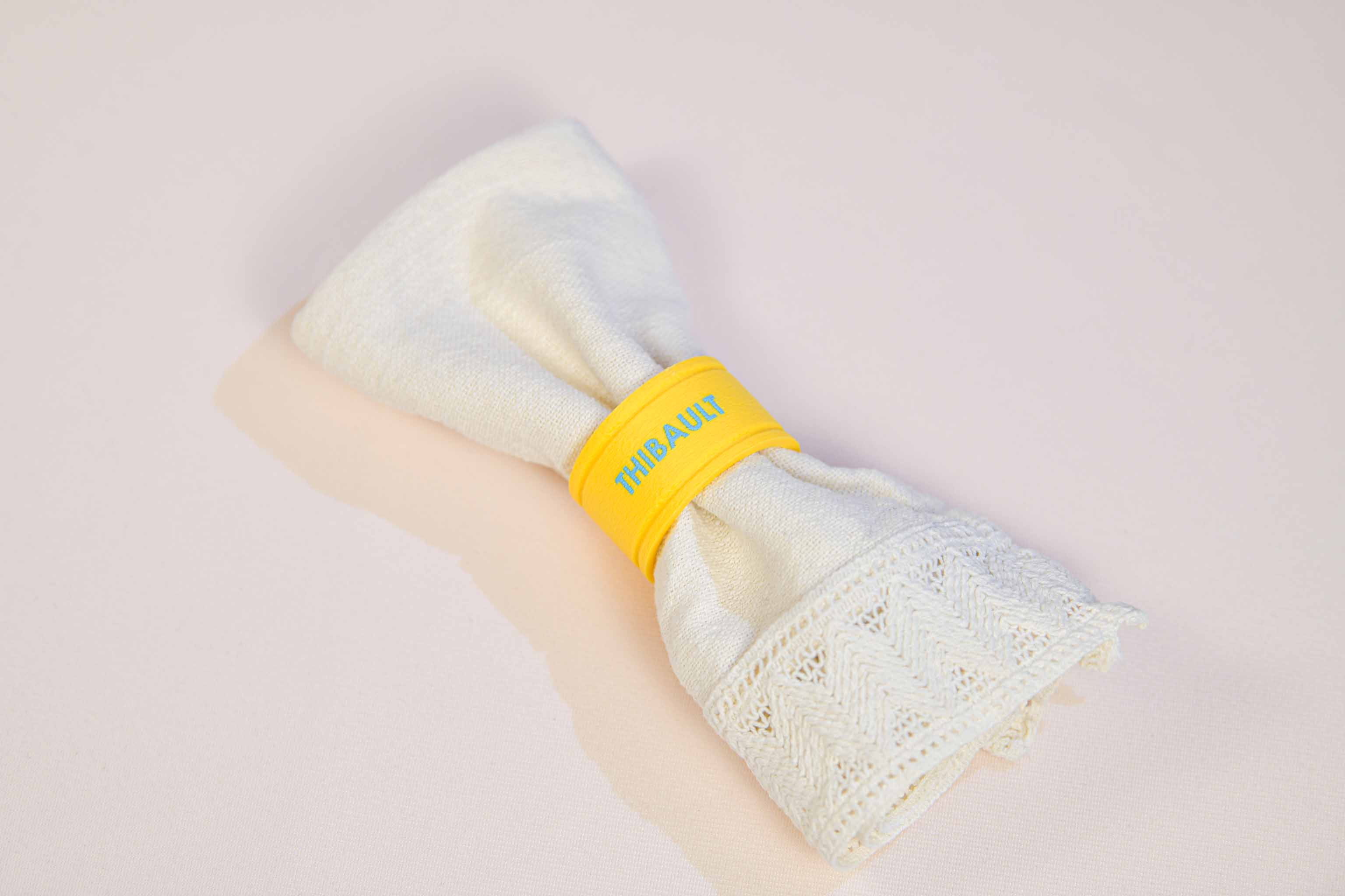 Marque-place noeud de serviette personnalisé - Pop