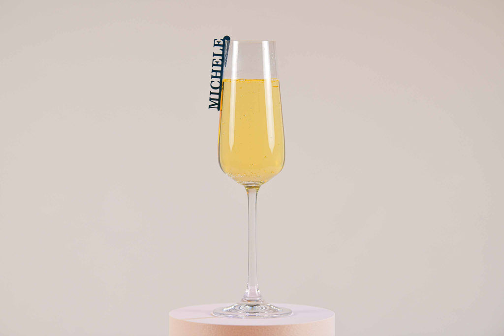 Marque-verre personnalisé - Broche