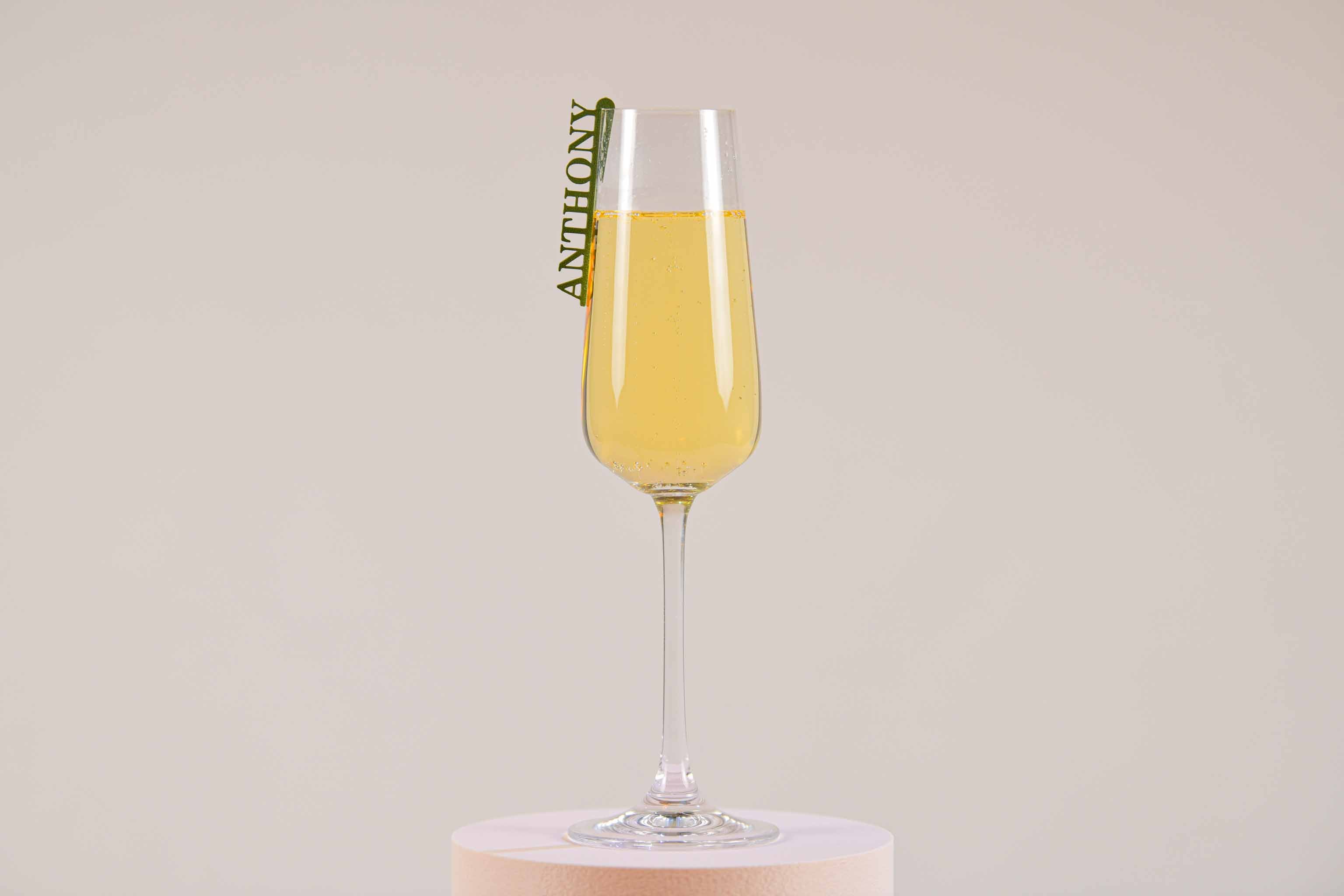 Marque-verre personnalisé - Broche