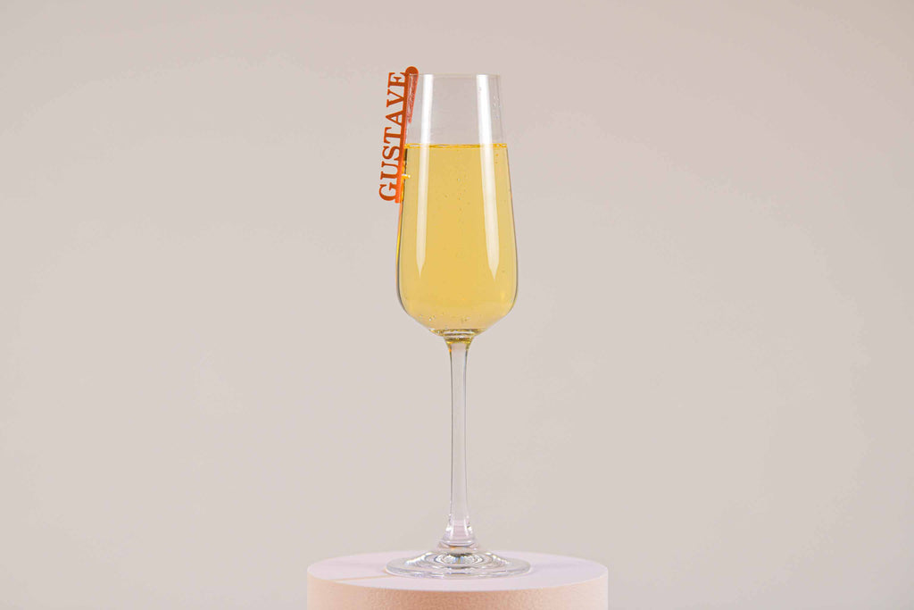 Marque-verre personnalisé - Broche