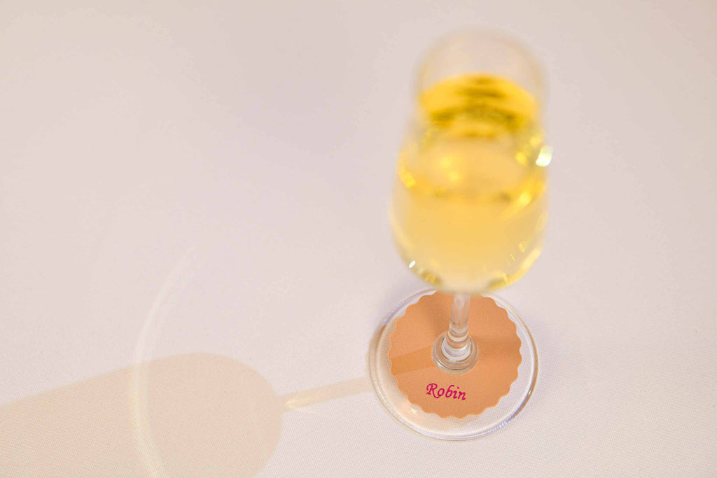 Marque-verre personnalisé - Napperon