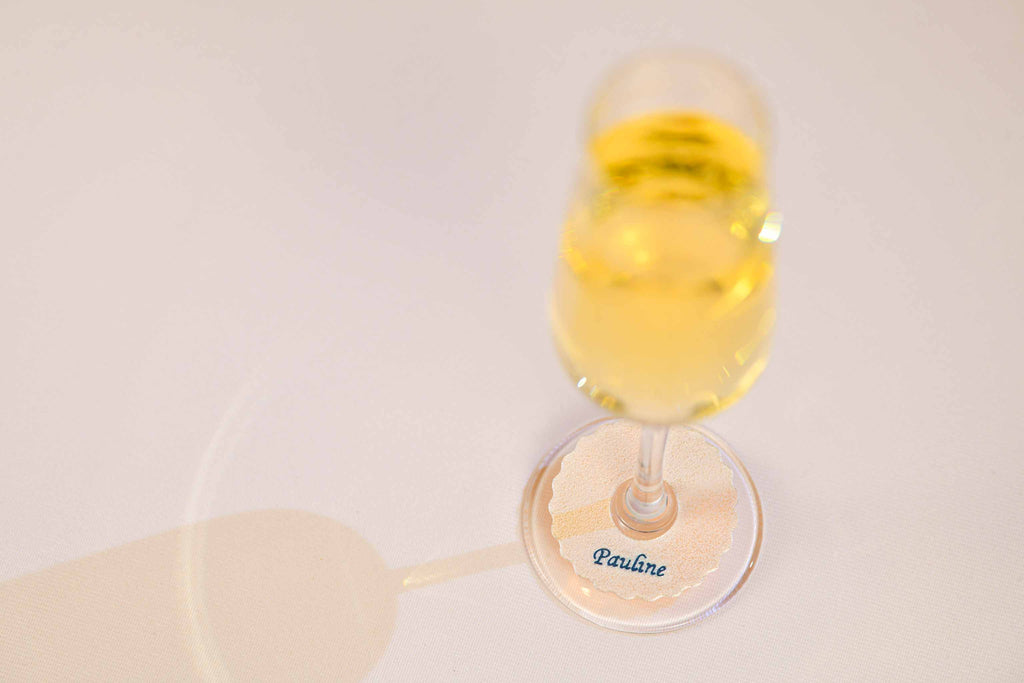 Marque-verre personnalisé - Napperon