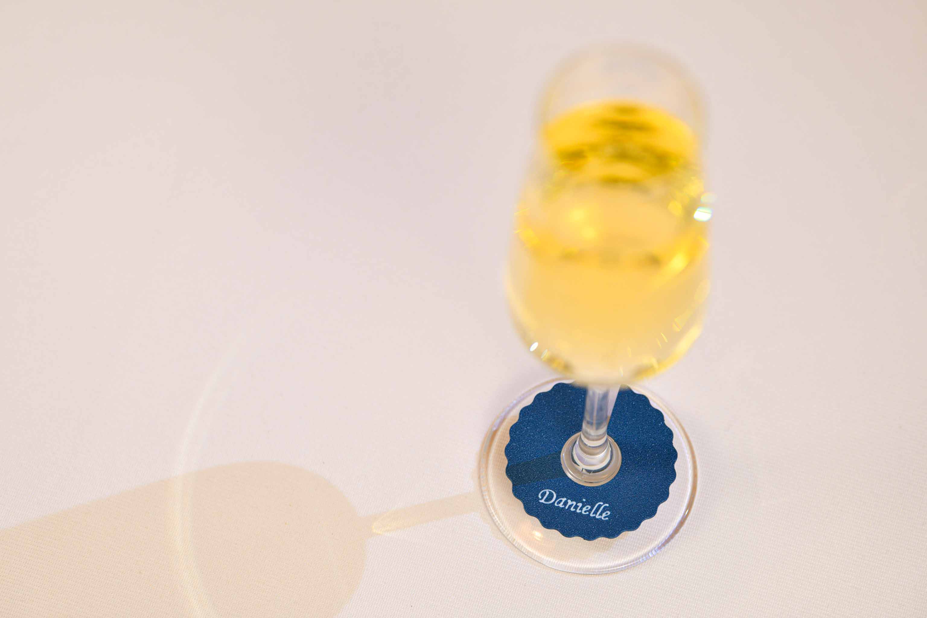 Marque-verre personnalisé - Napperon