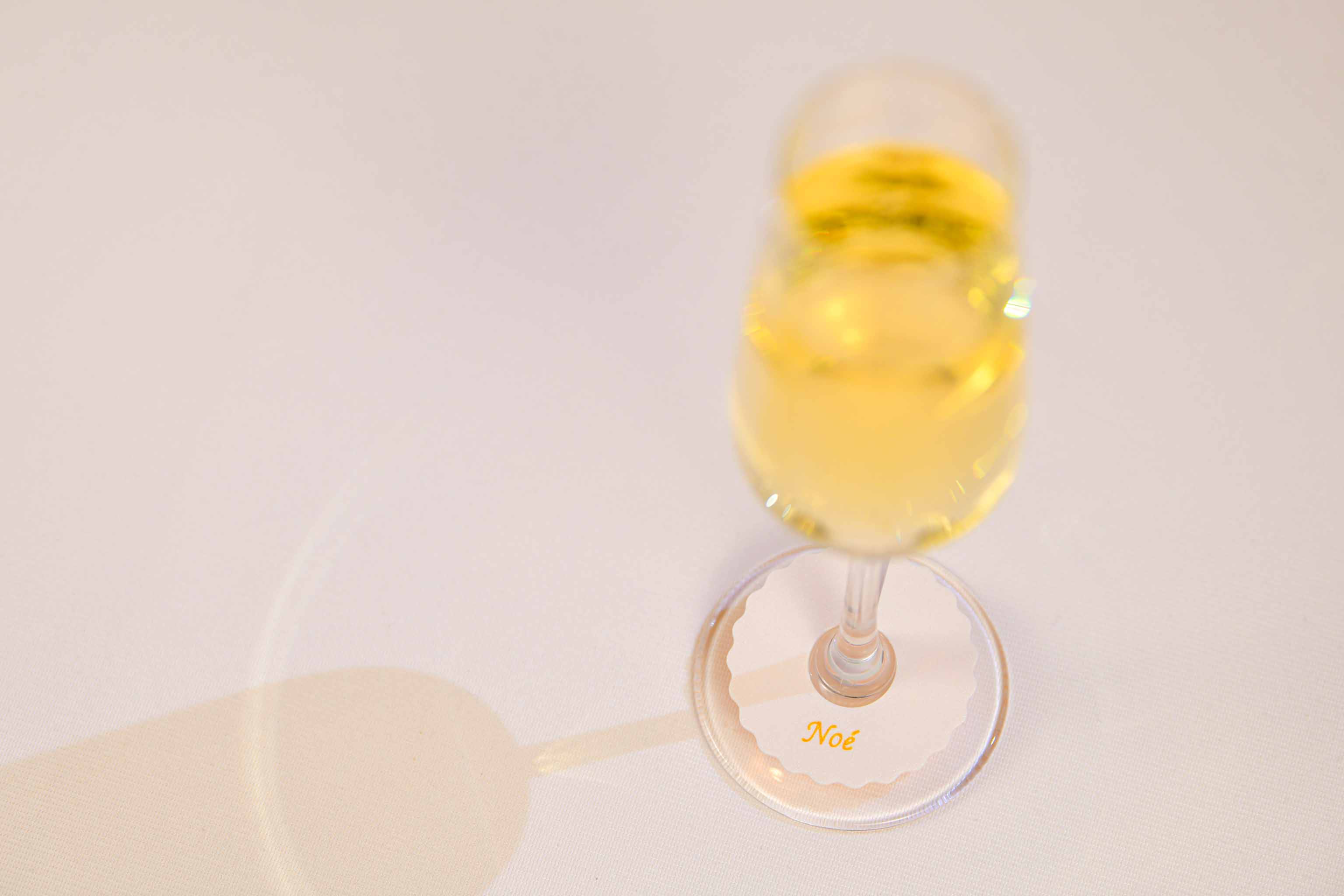 Marque-verre personnalisé - Napperon