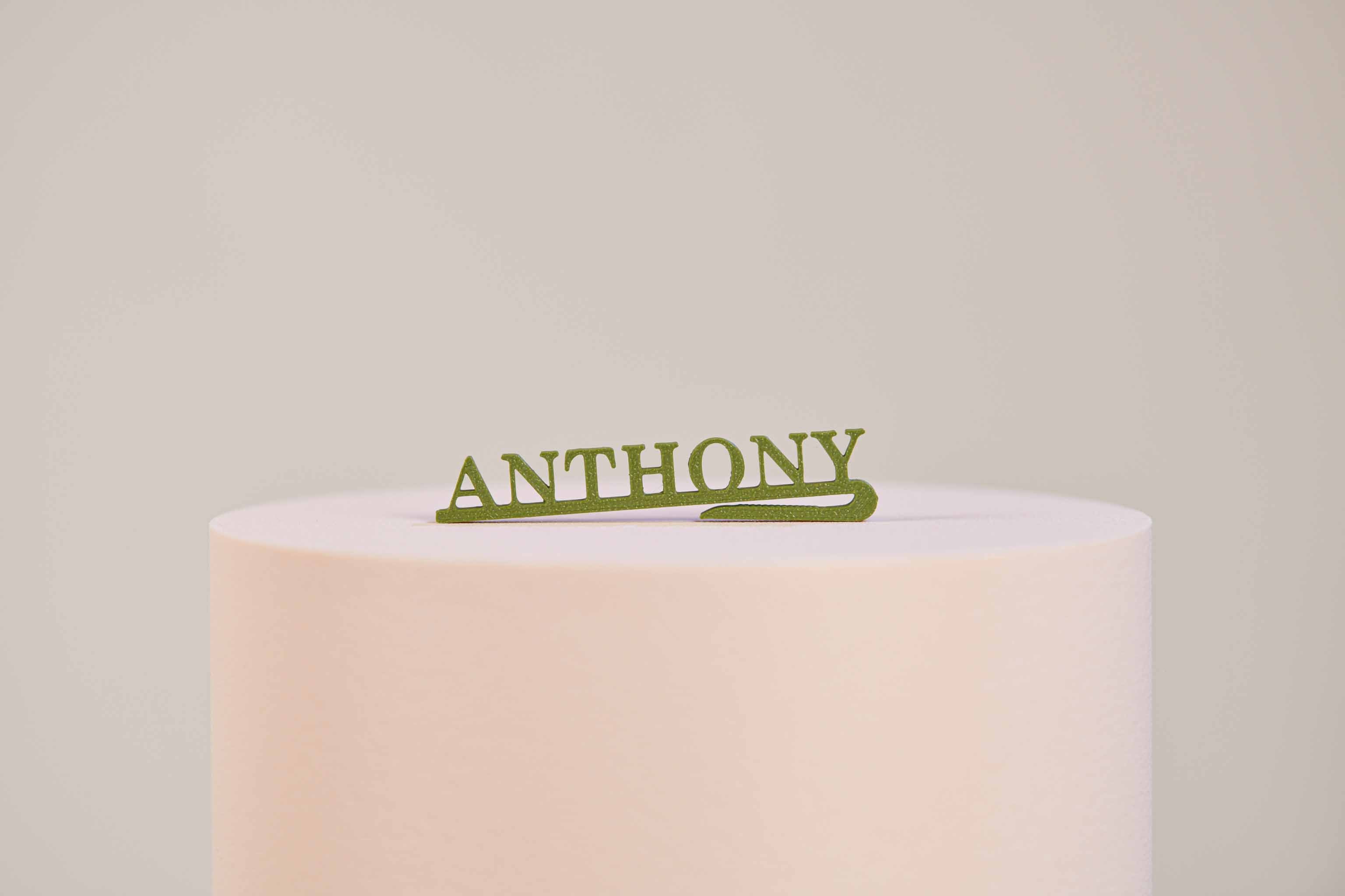 Marque-verre personnalisé - Broche