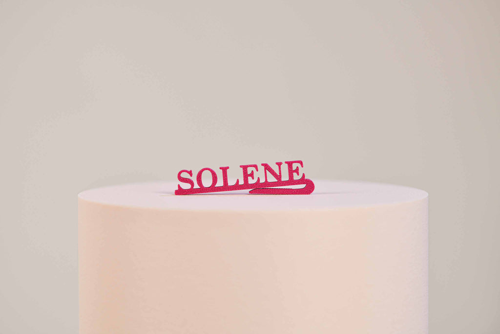 Marque-verre personnalisé - Broche