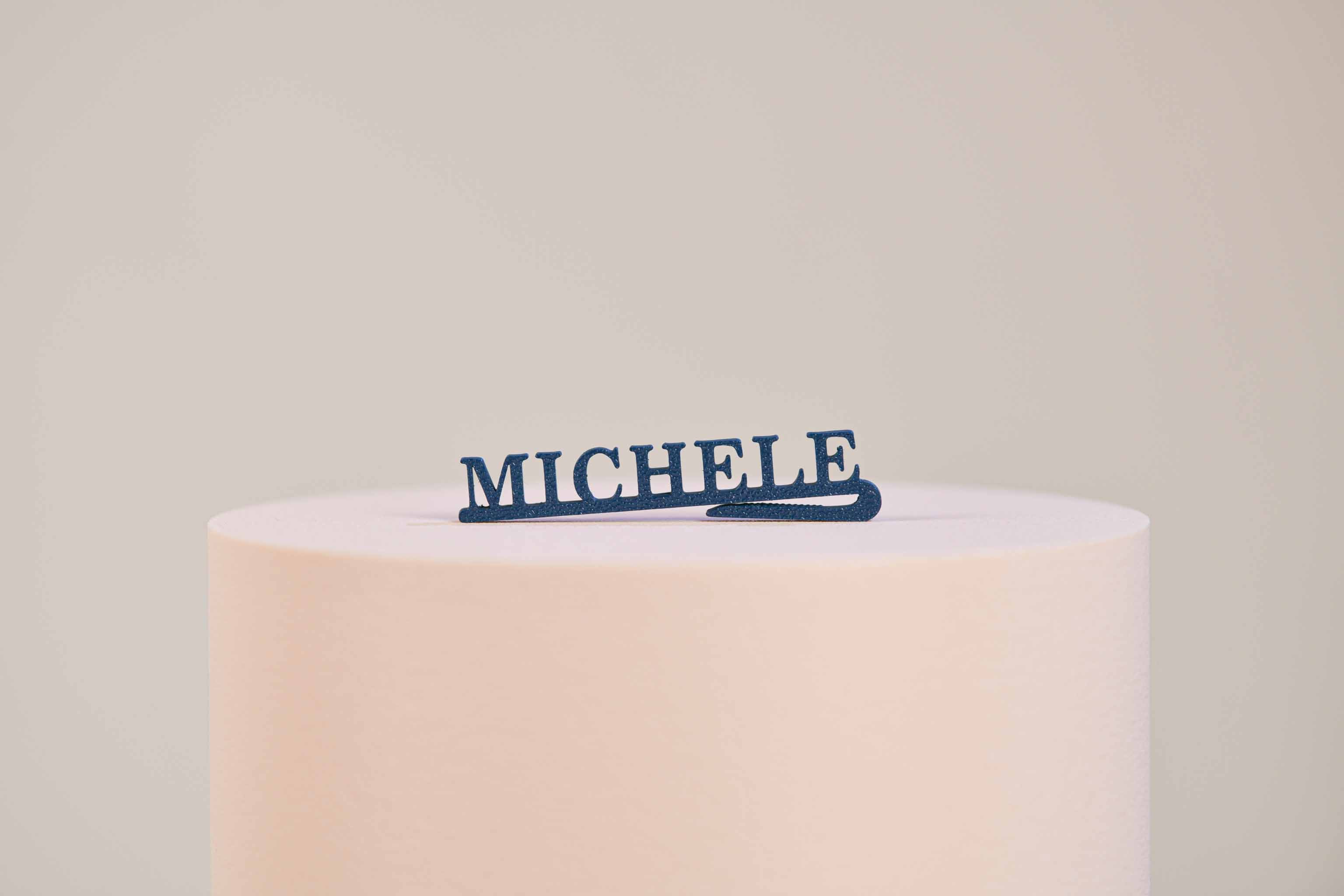 Marque-verre personnalisé - Broche