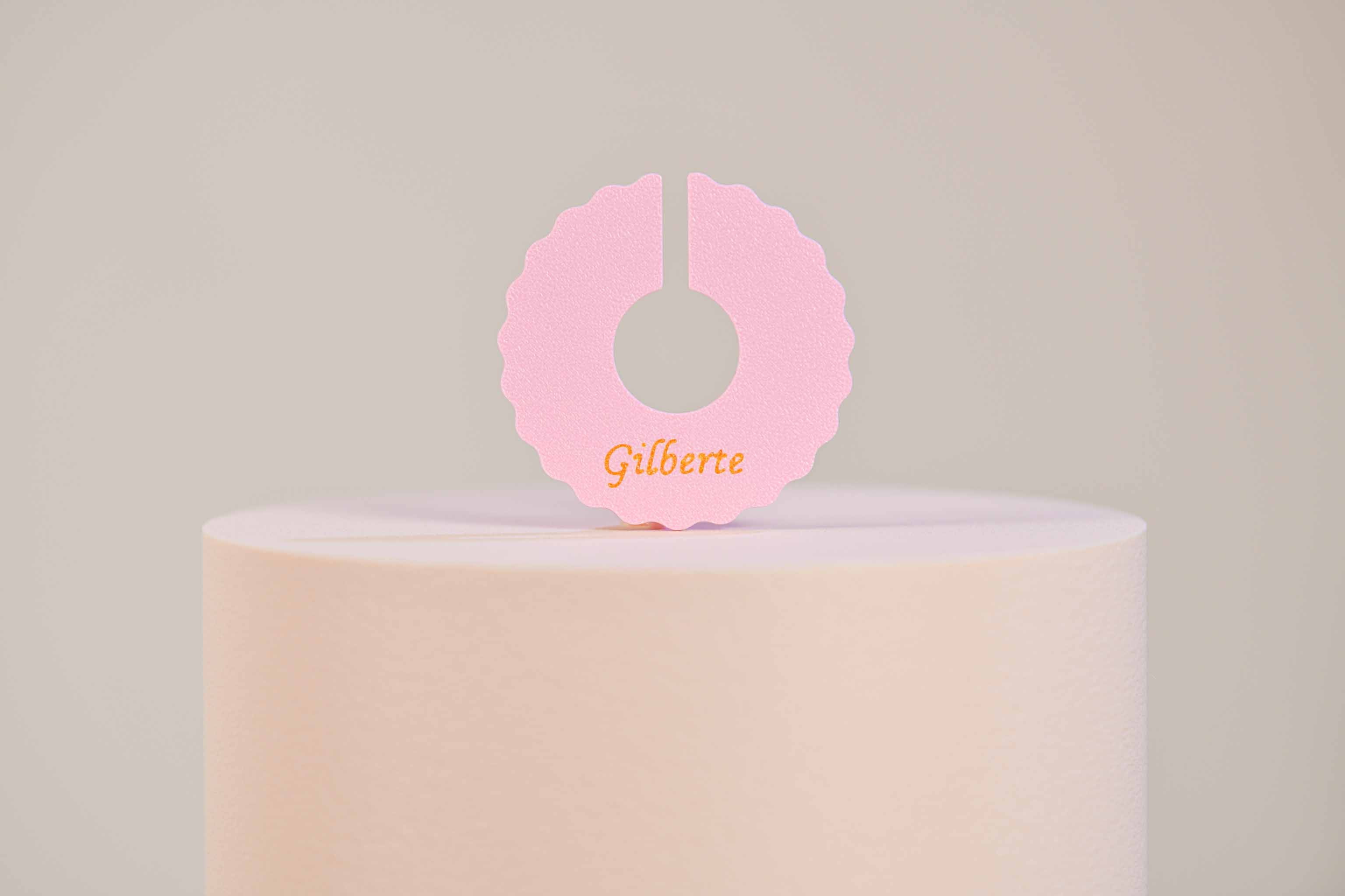 Marque-verre personnalisé - Napperon