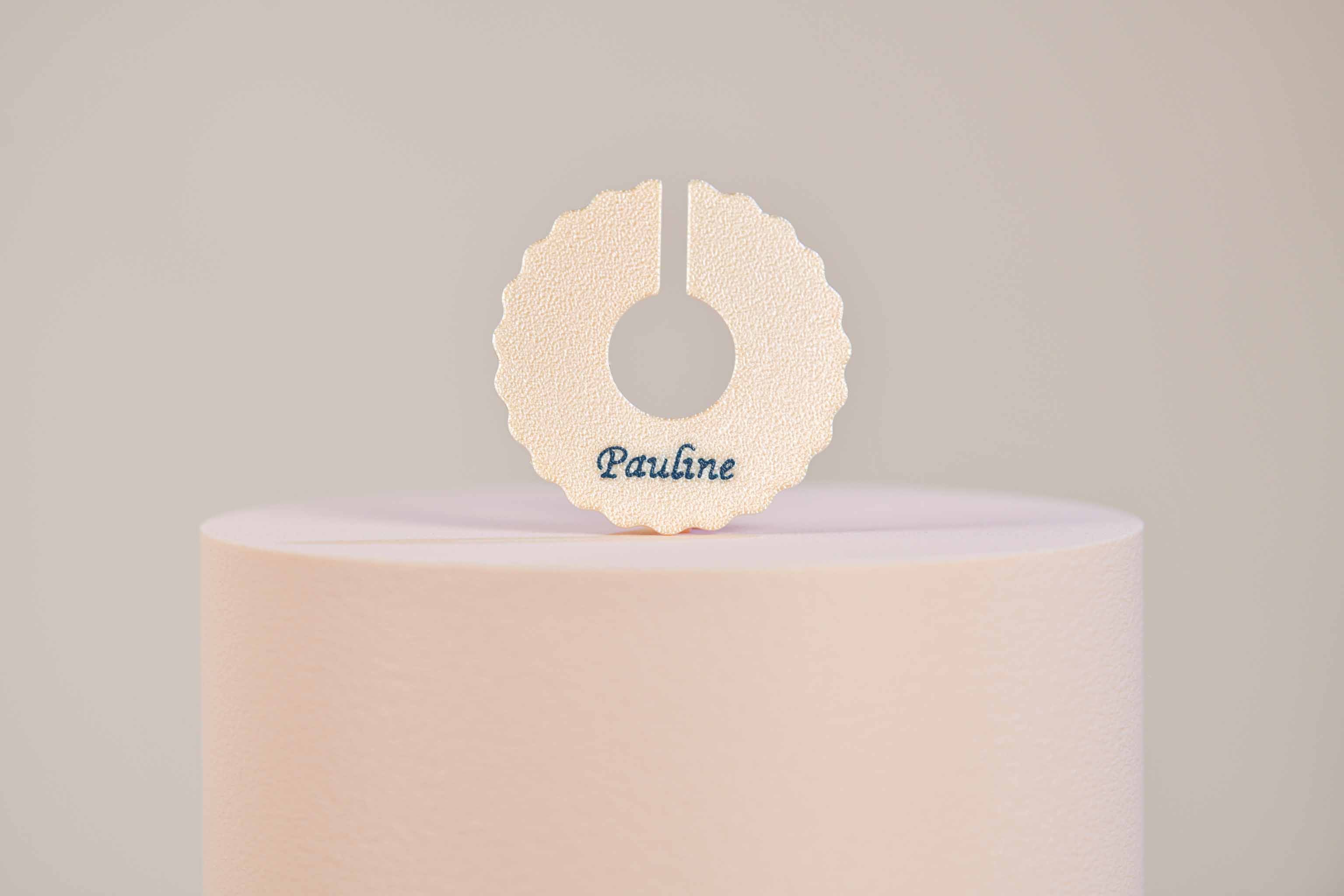 Marque-verre personnalisé - Napperon