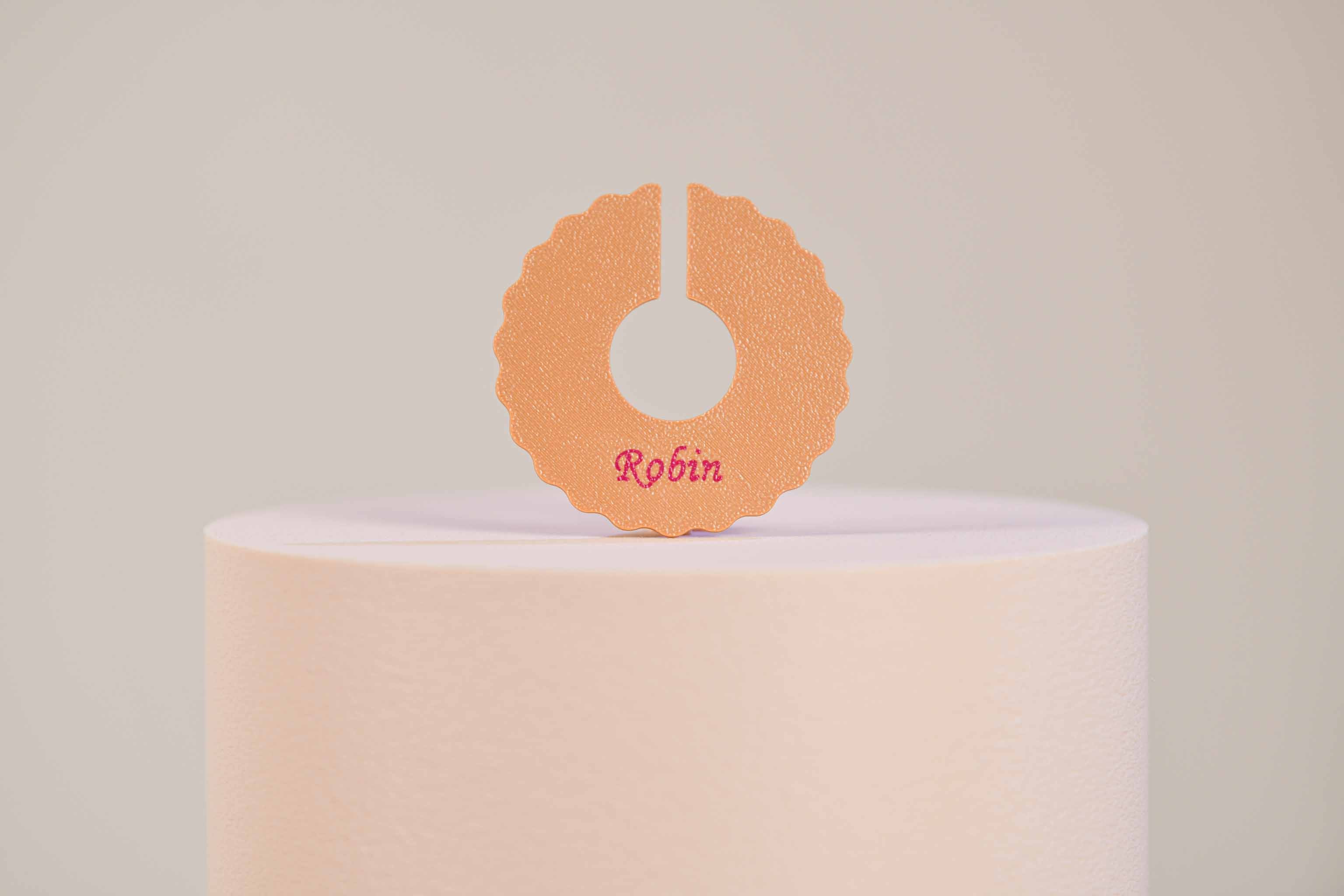 Marque-verre personnalisé - Napperon