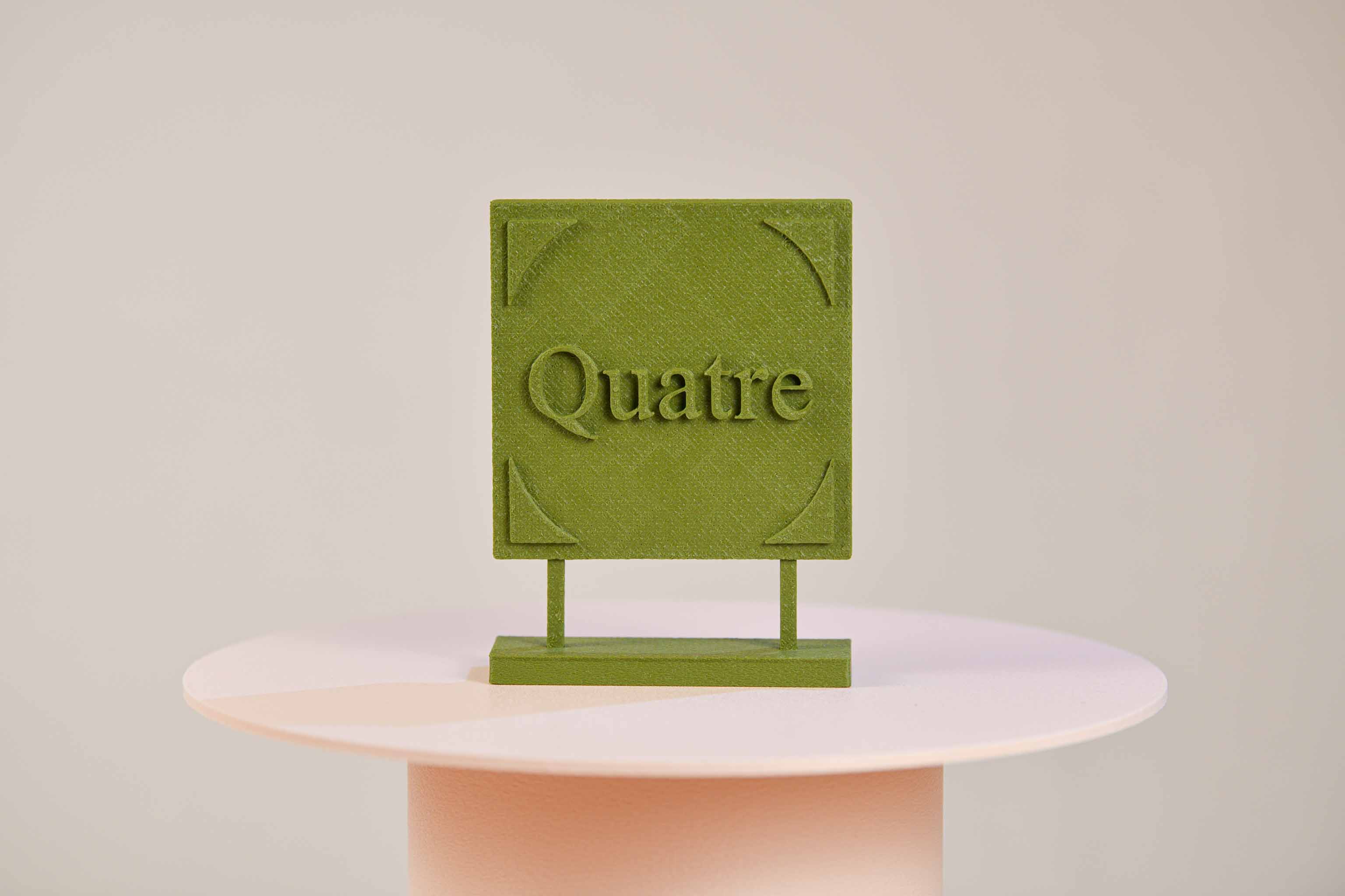 Numéro de table - Sur pieds