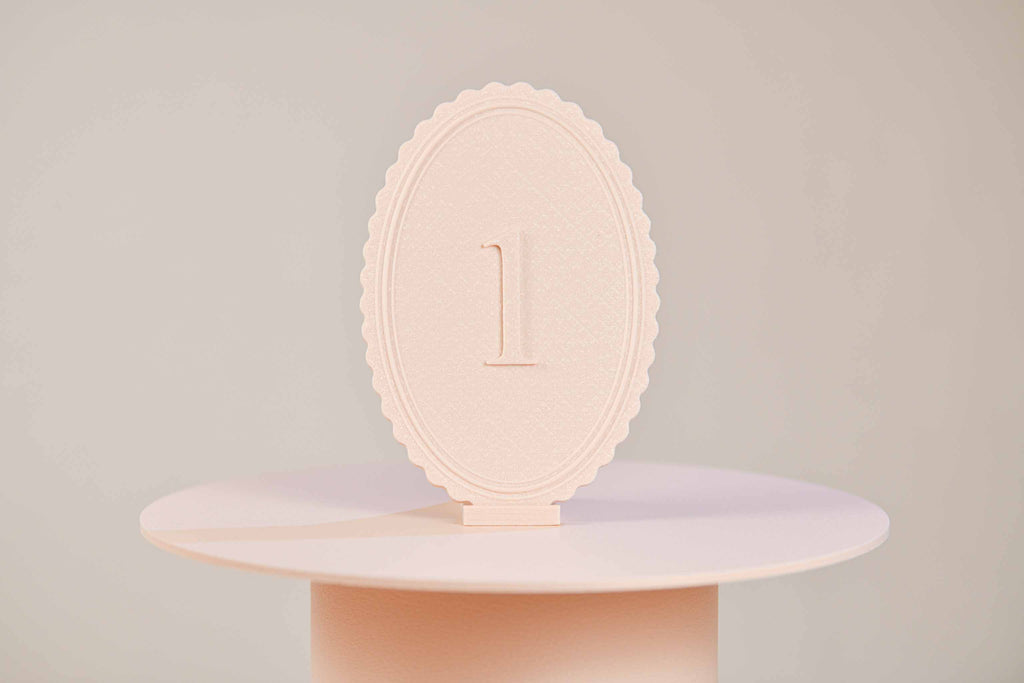 Numéro de table - Feston