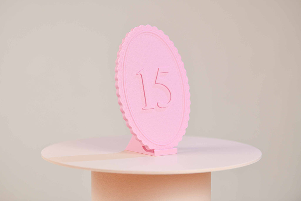 Numéro de table - Feston