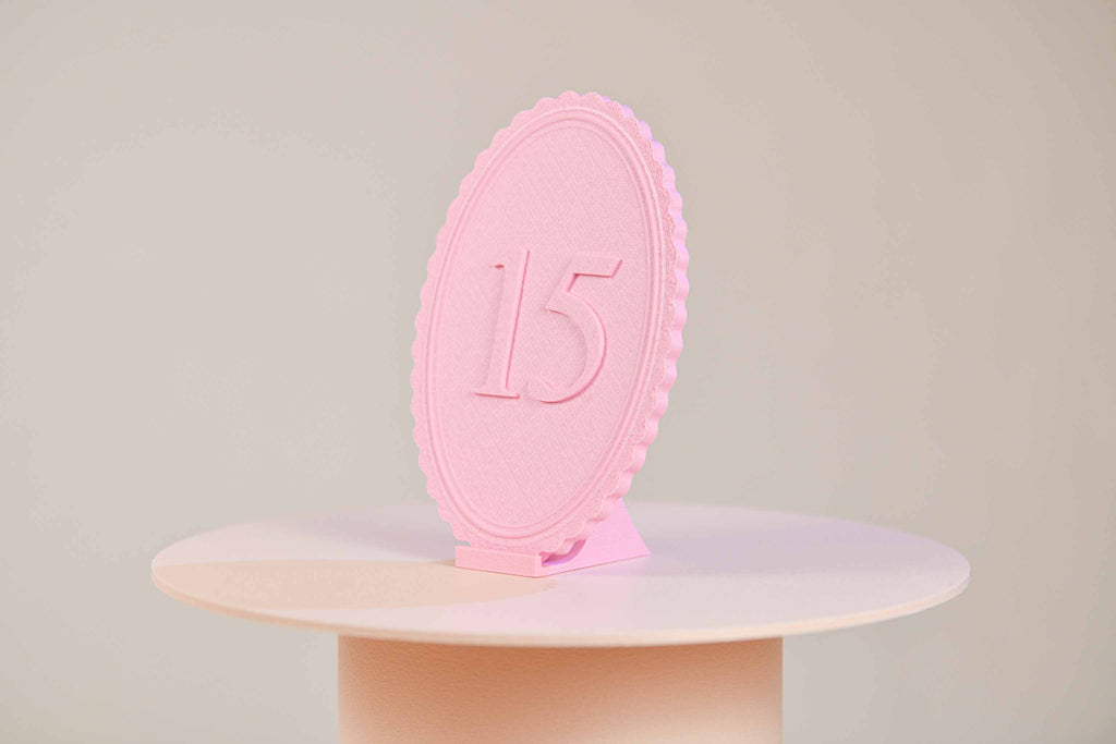 Numéro de table - Feston