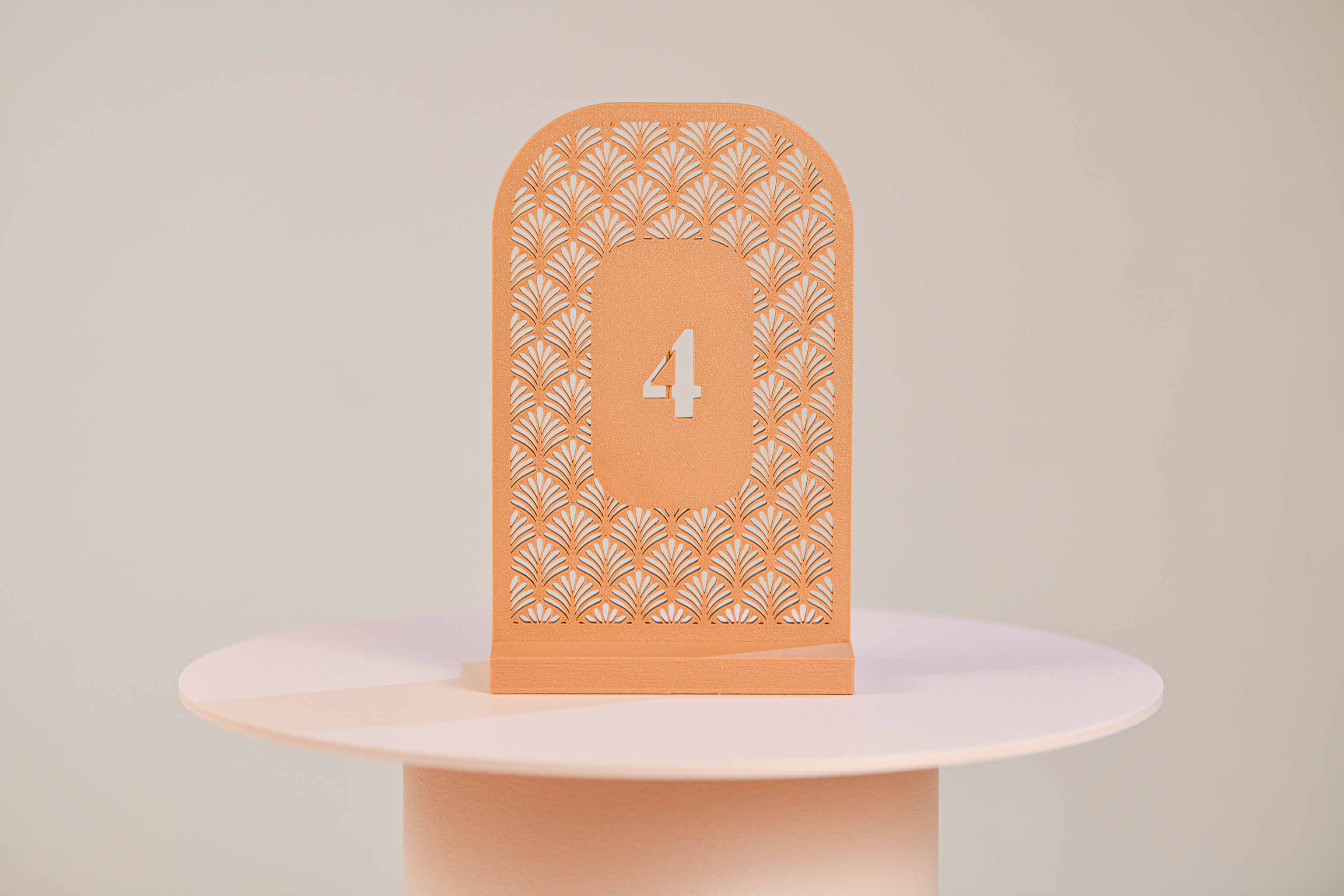 Numéro de table - Palmettes