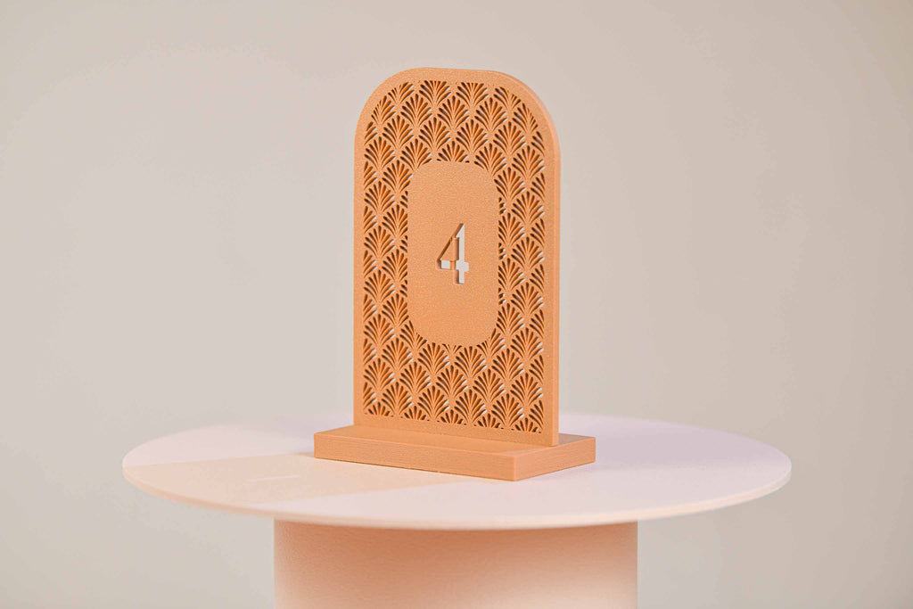 Numéro de table - Palmettes