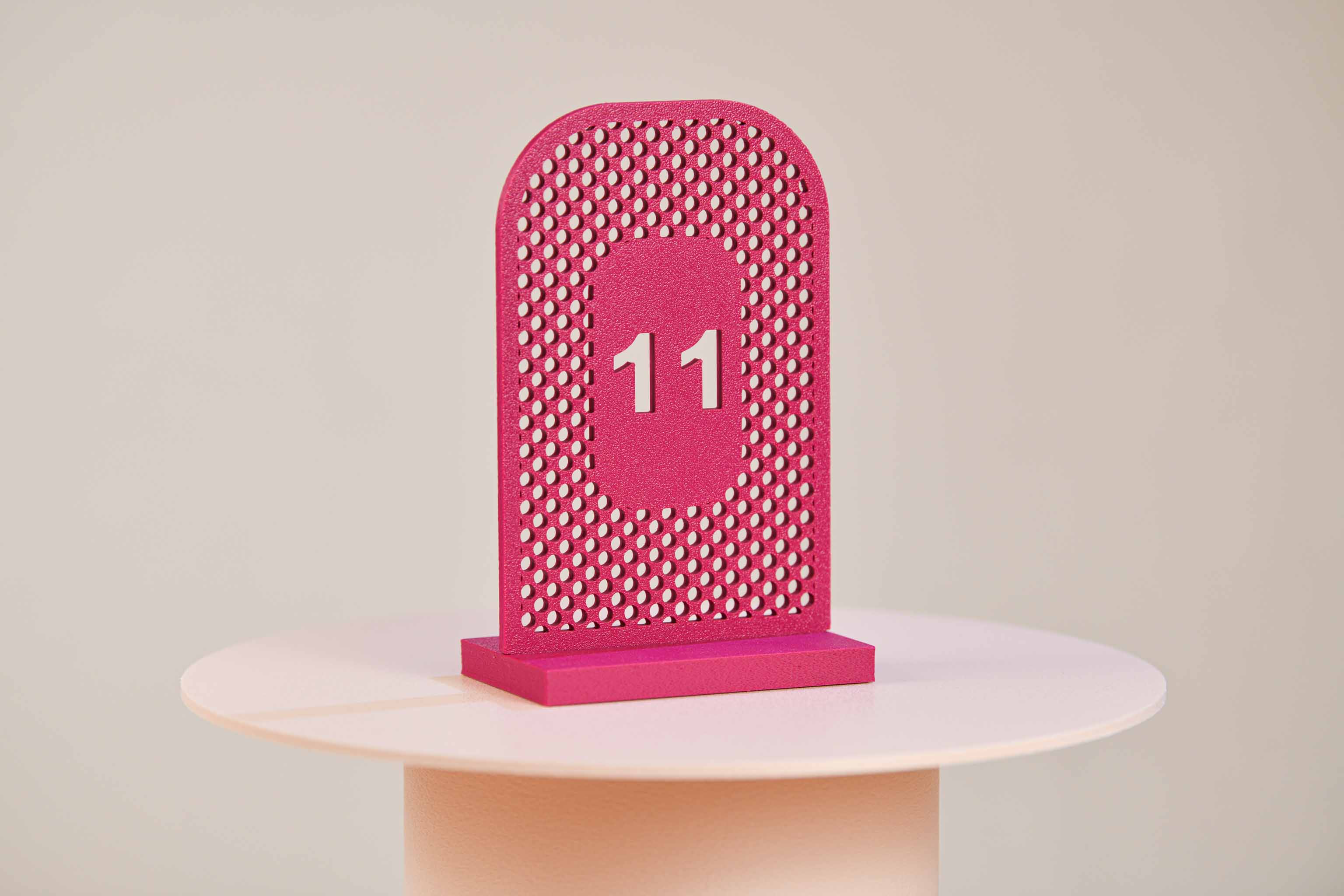 Numéro de table - Petits poids