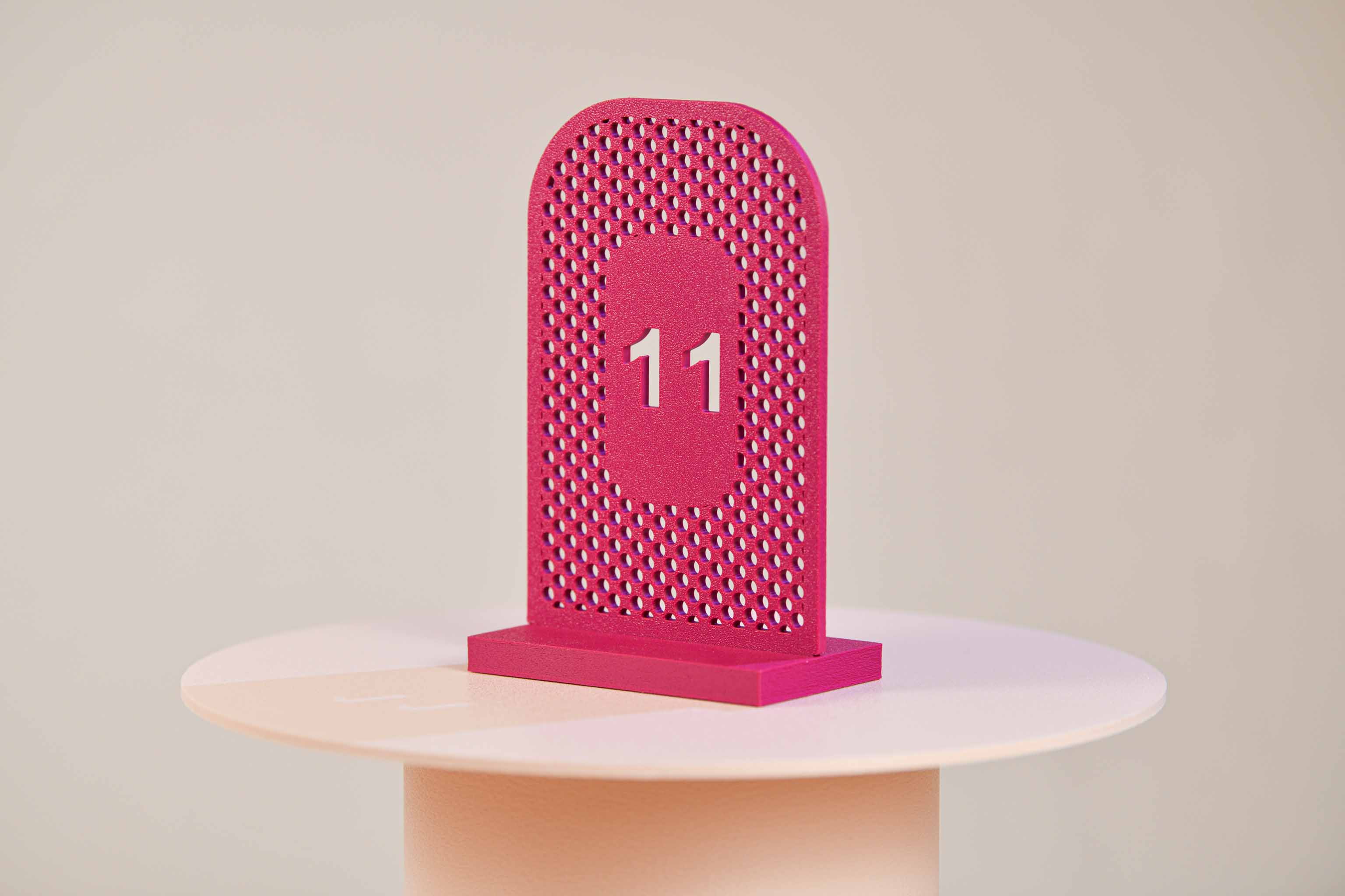 Numéro de table - Petits poids