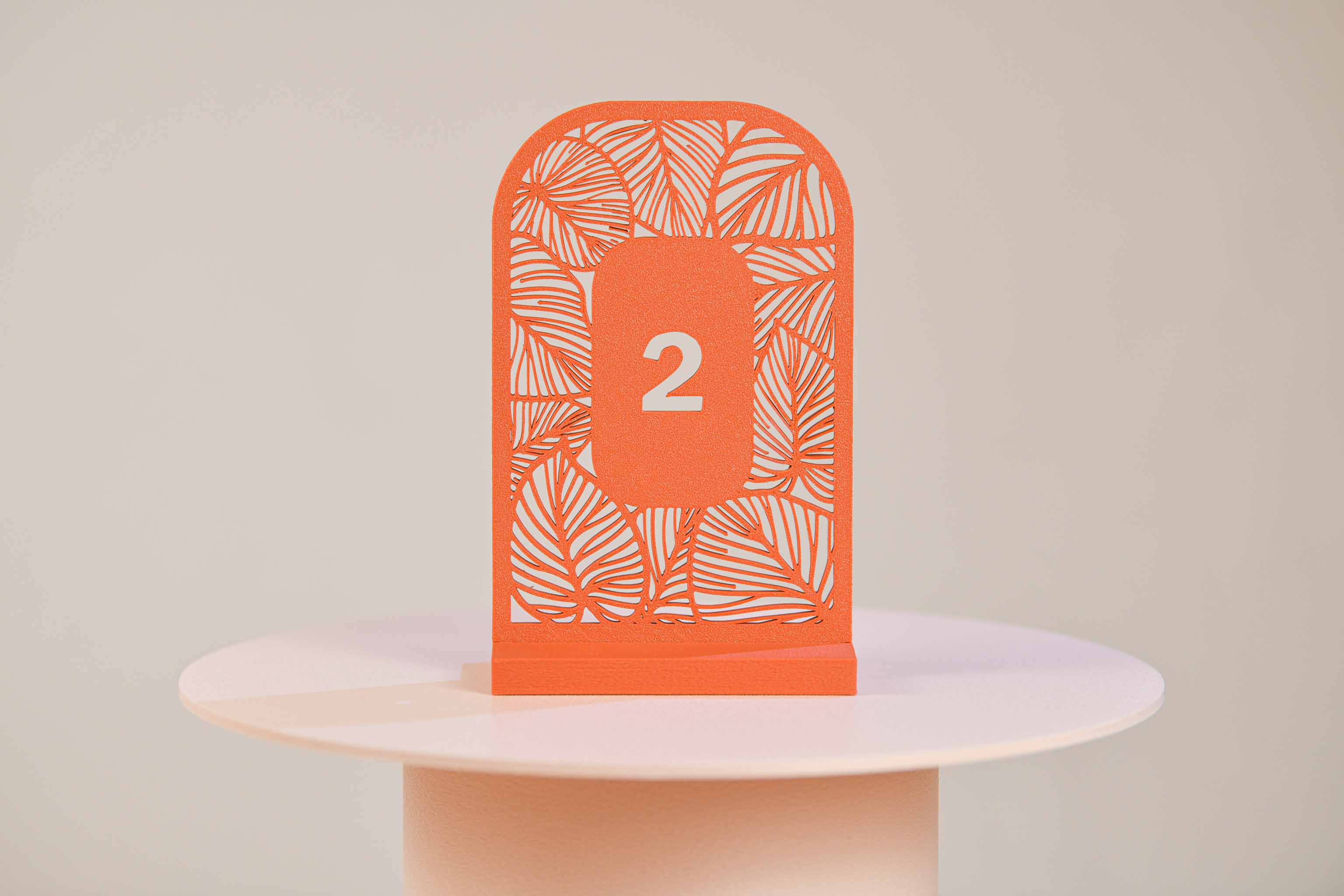 Numéro de table - Feuillage