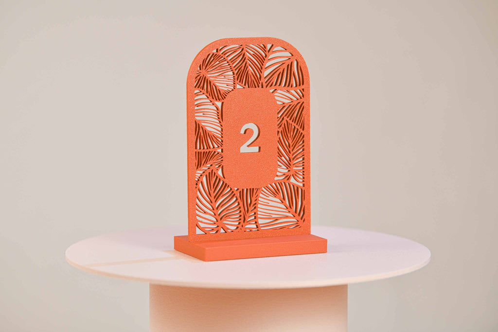 Numéro de table - Feuillage