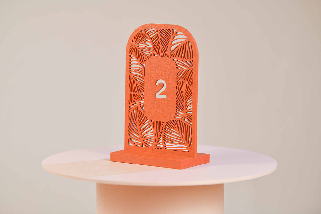 Numéro de table - Feuillage