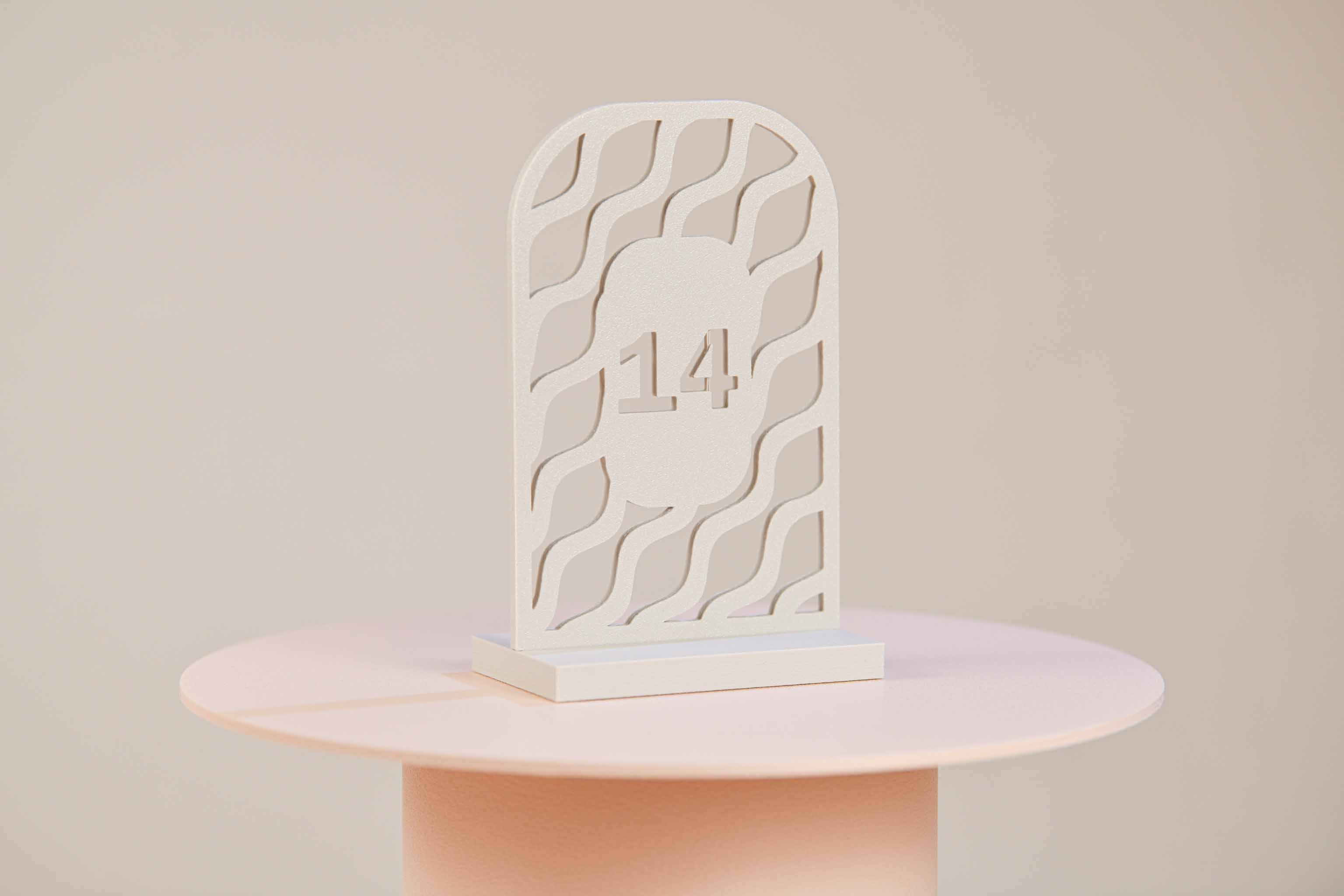 Numéro de table - Vaguelettes