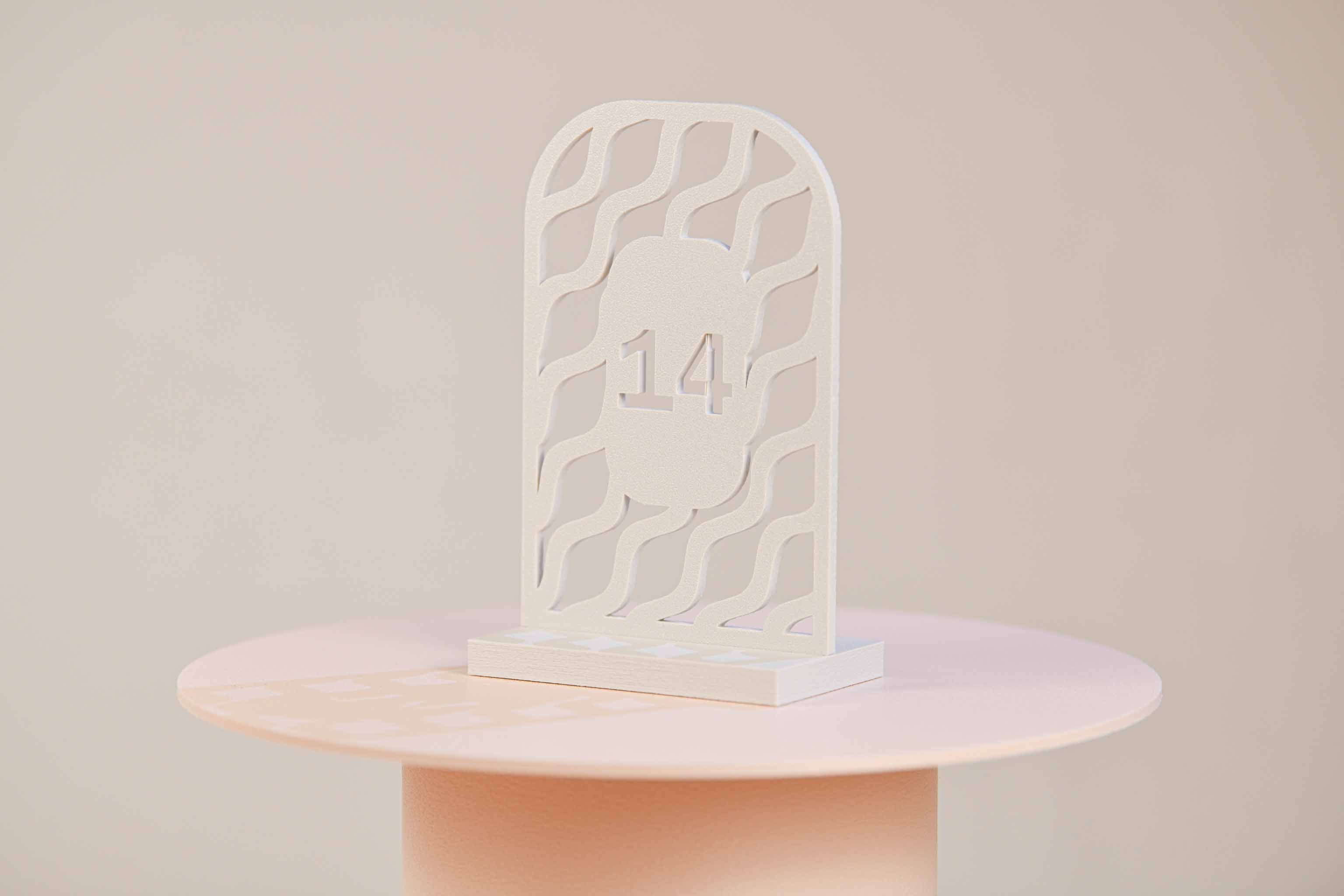 Numéro de table - Vaguelettes