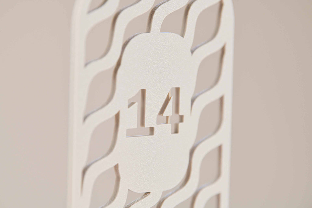 Numéro de table - Vaguelettes