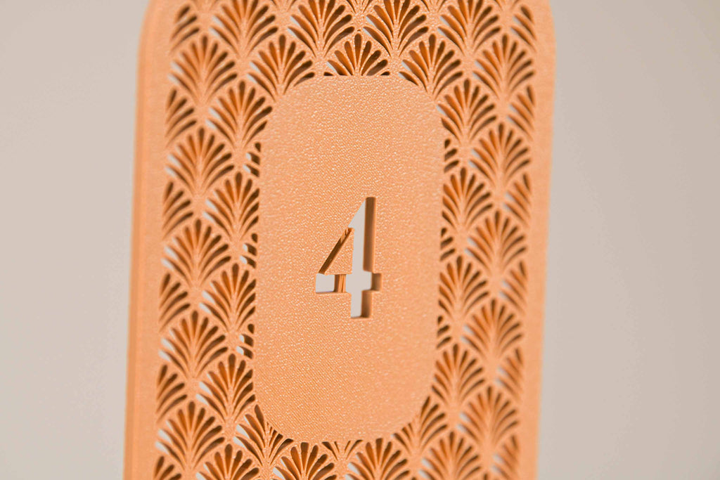 Numéro de table - Palmettes