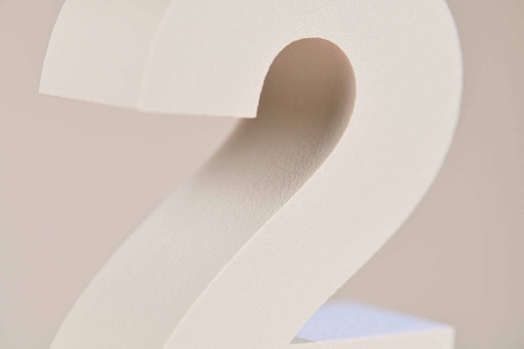 Numéro de table - Grand chiffre