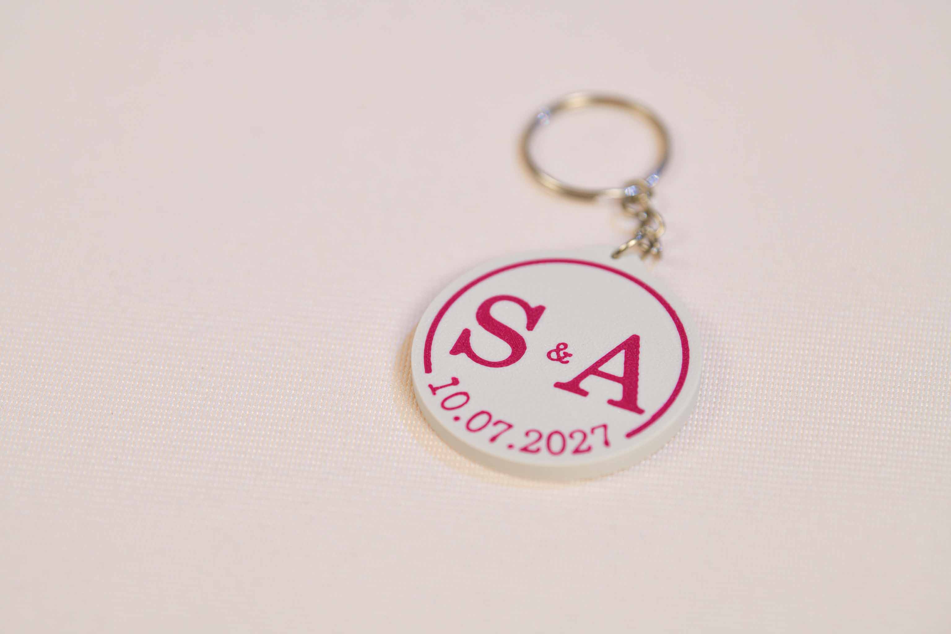 Porte-clé personnalisé - Chic (avec miroir)