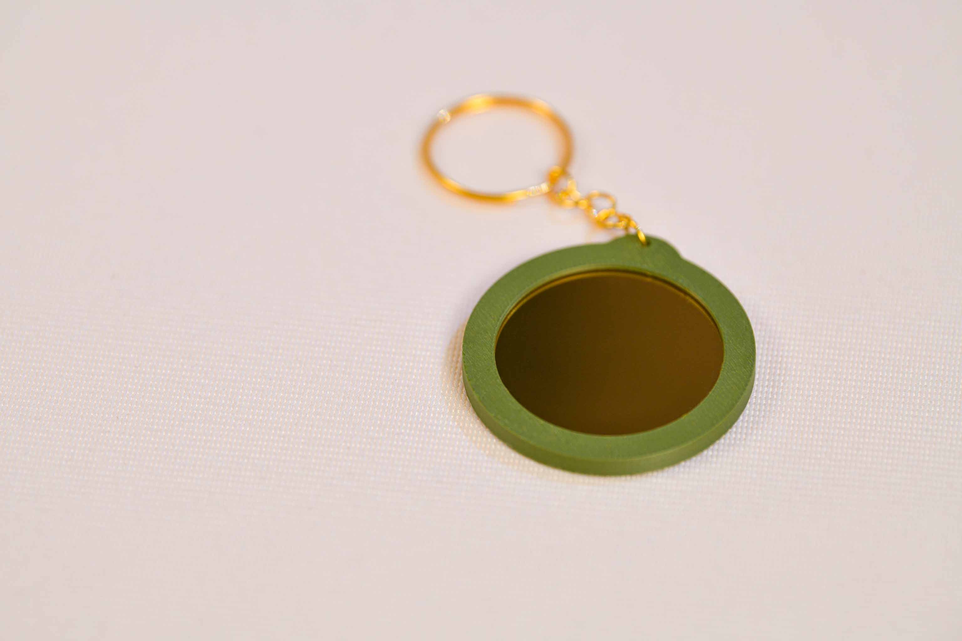 Porte-clé personnalisé - Chic (avec miroir)