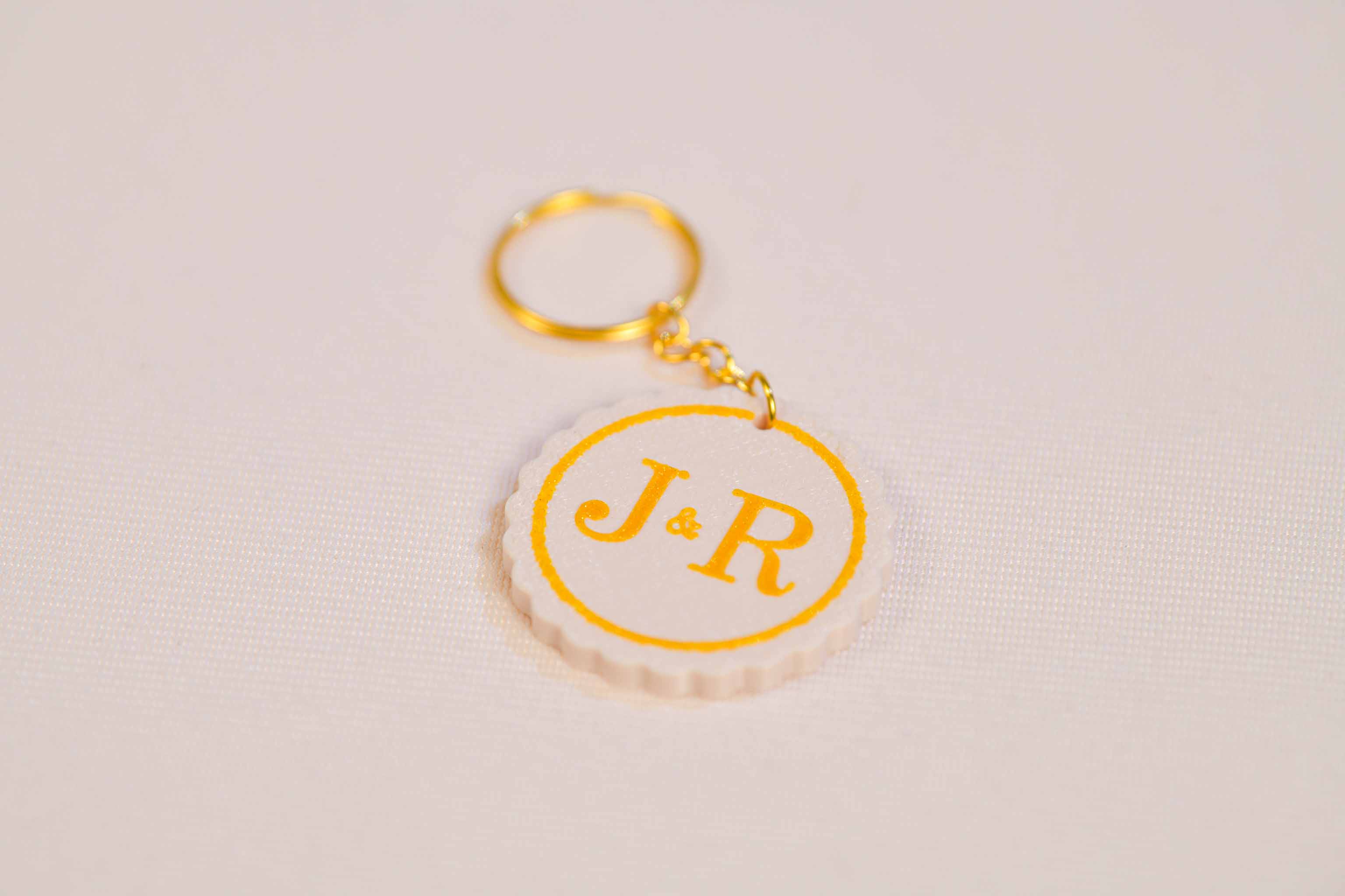 Porte-clé personnalisé - Romantique