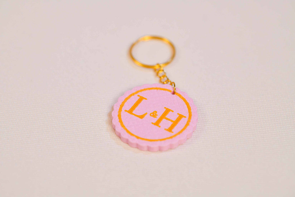 Porte-clé personnalisé - Romantique