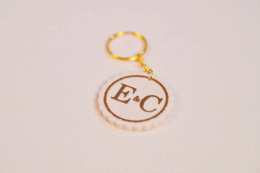 Porte-clé personnalisé - Romantique