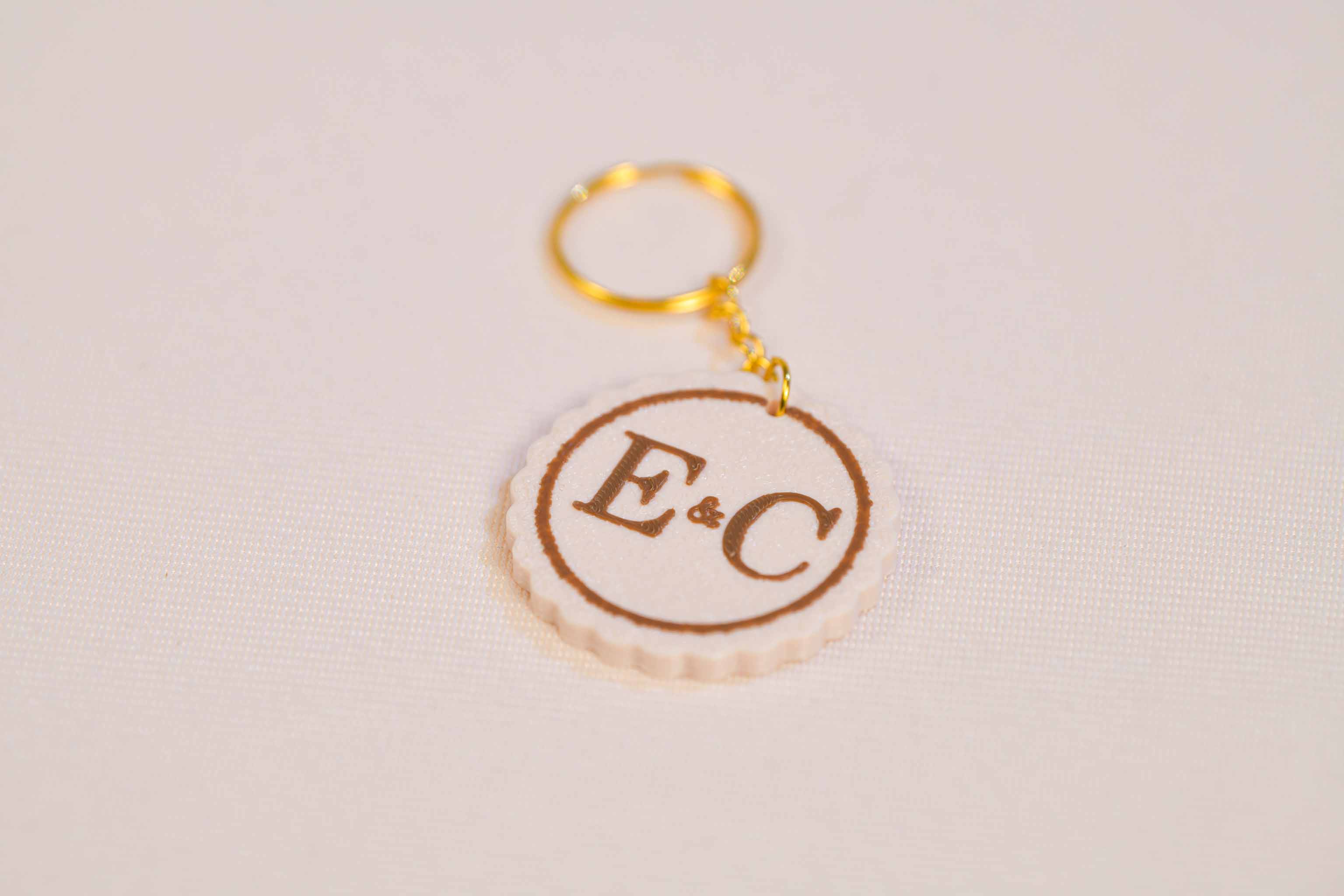 Porte-clé personnalisé - Romantique