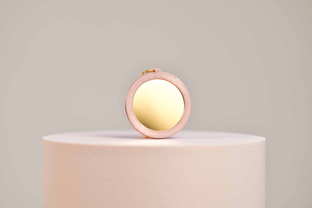 Porte-clé personnalisé - Chic (avec miroir)