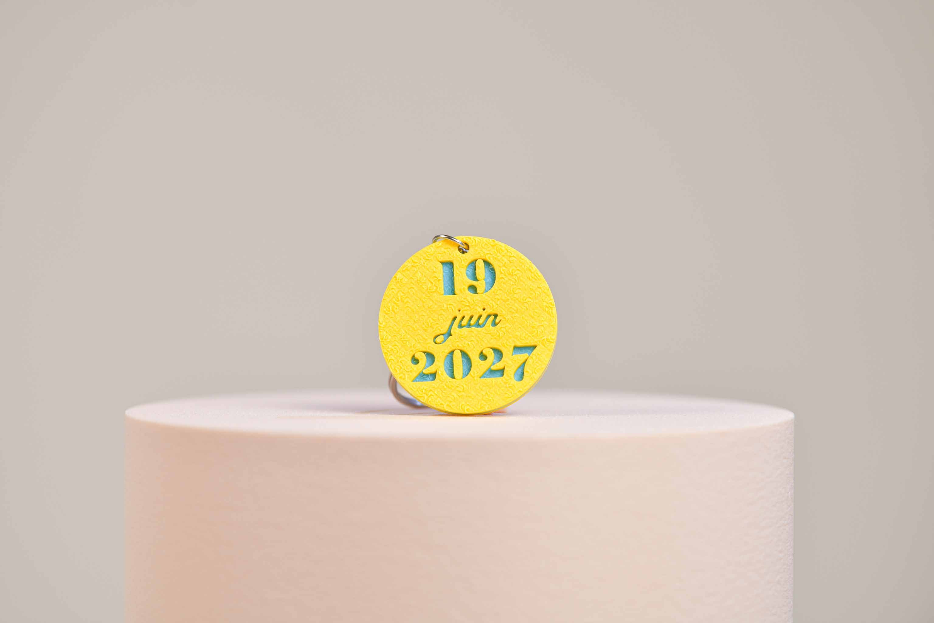 Porte-clé personnalisé - Pop