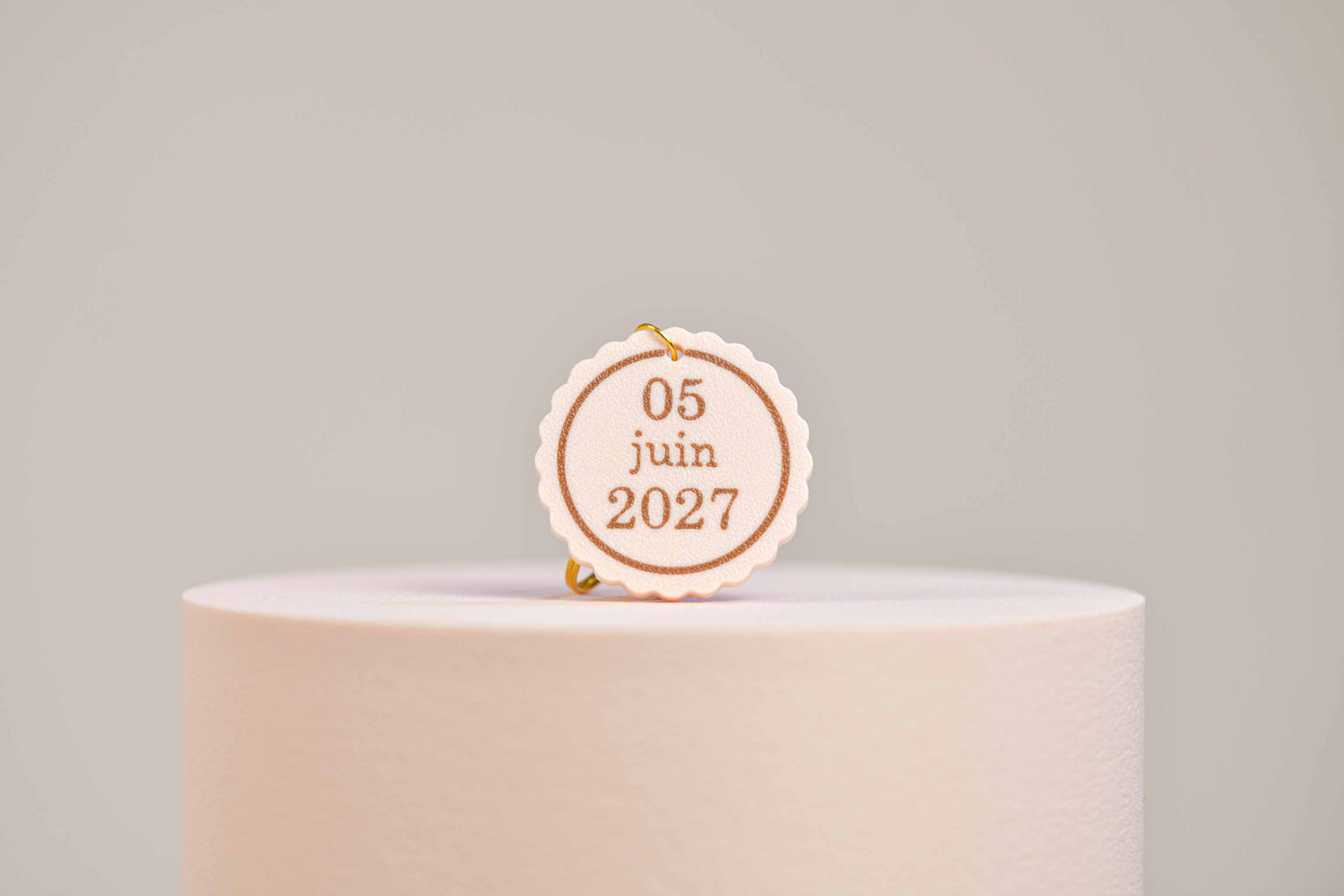 Porte-clé personnalisé - Romantique