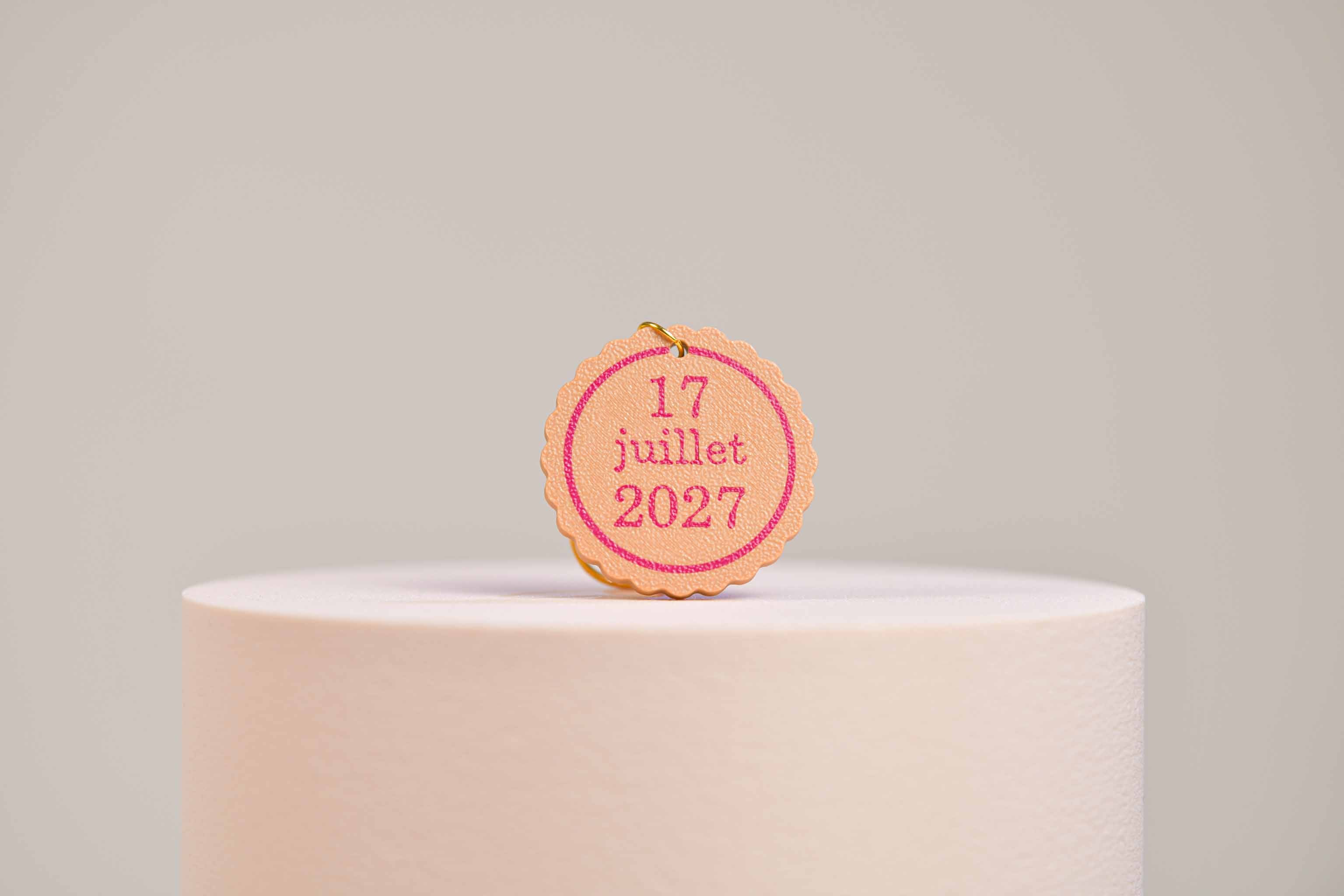 Porte-clé personnalisé - Romantique