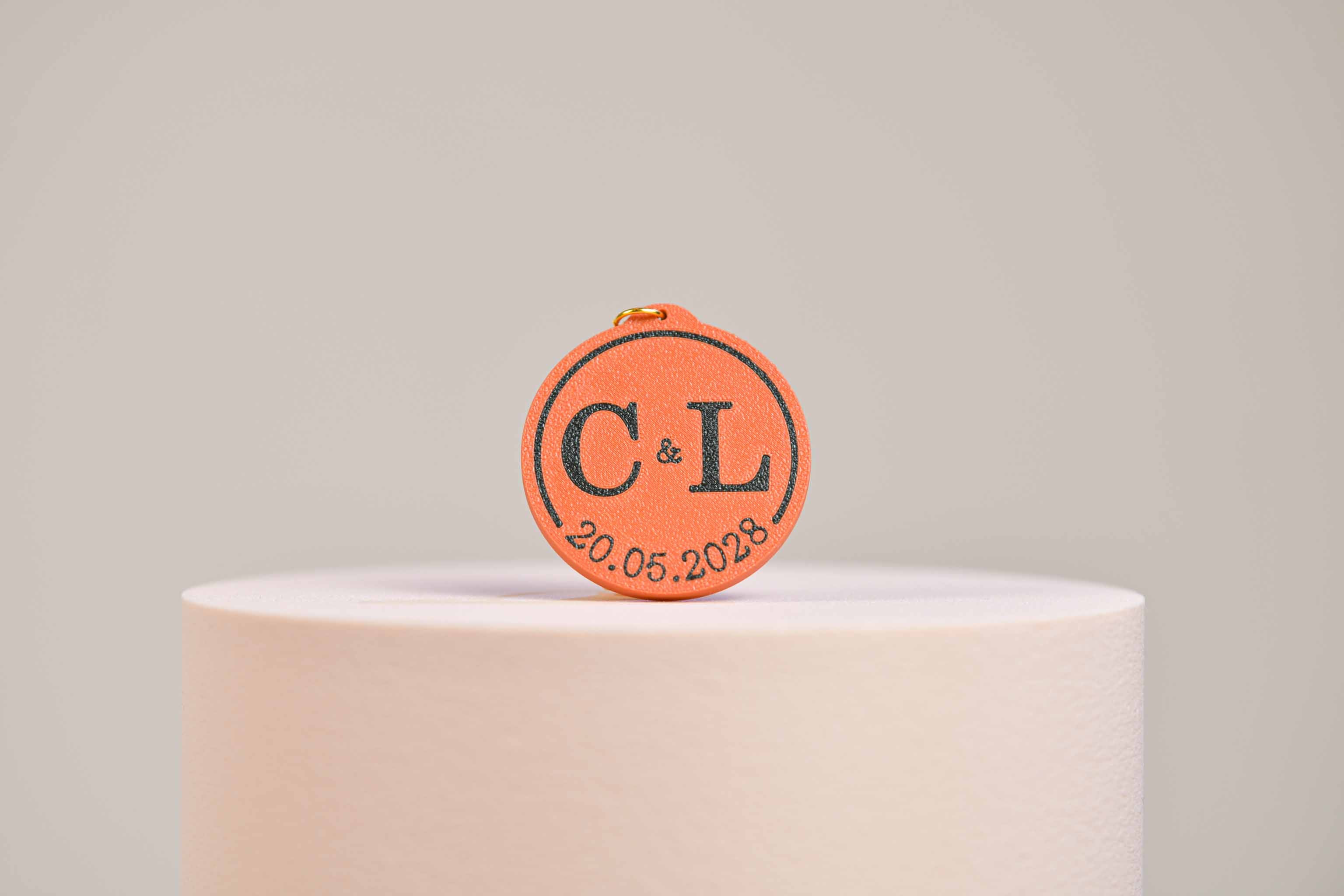 Porte-clé personnalisé - Chic (avec miroir)