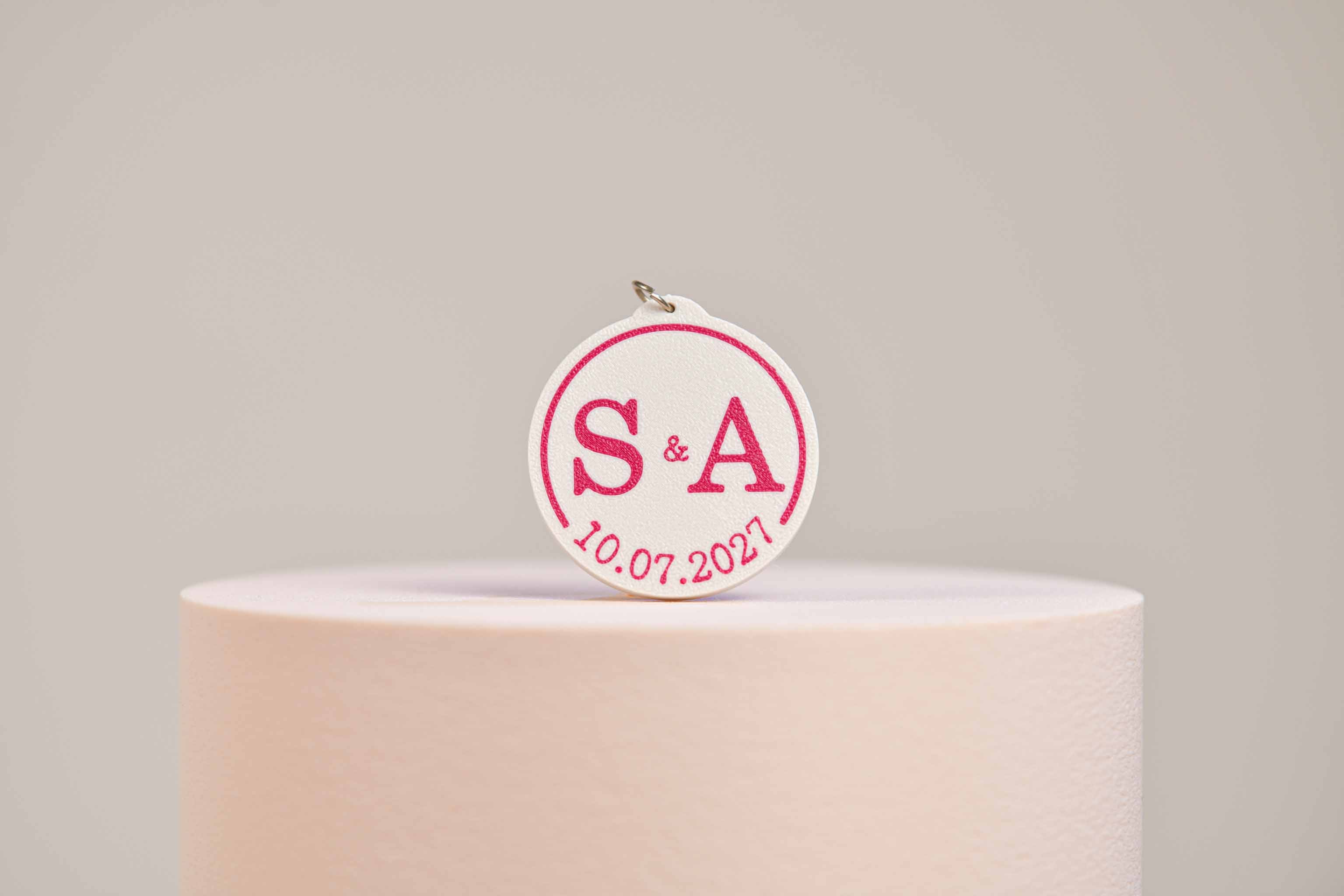 Porte-clé personnalisé - Chic (avec miroir)