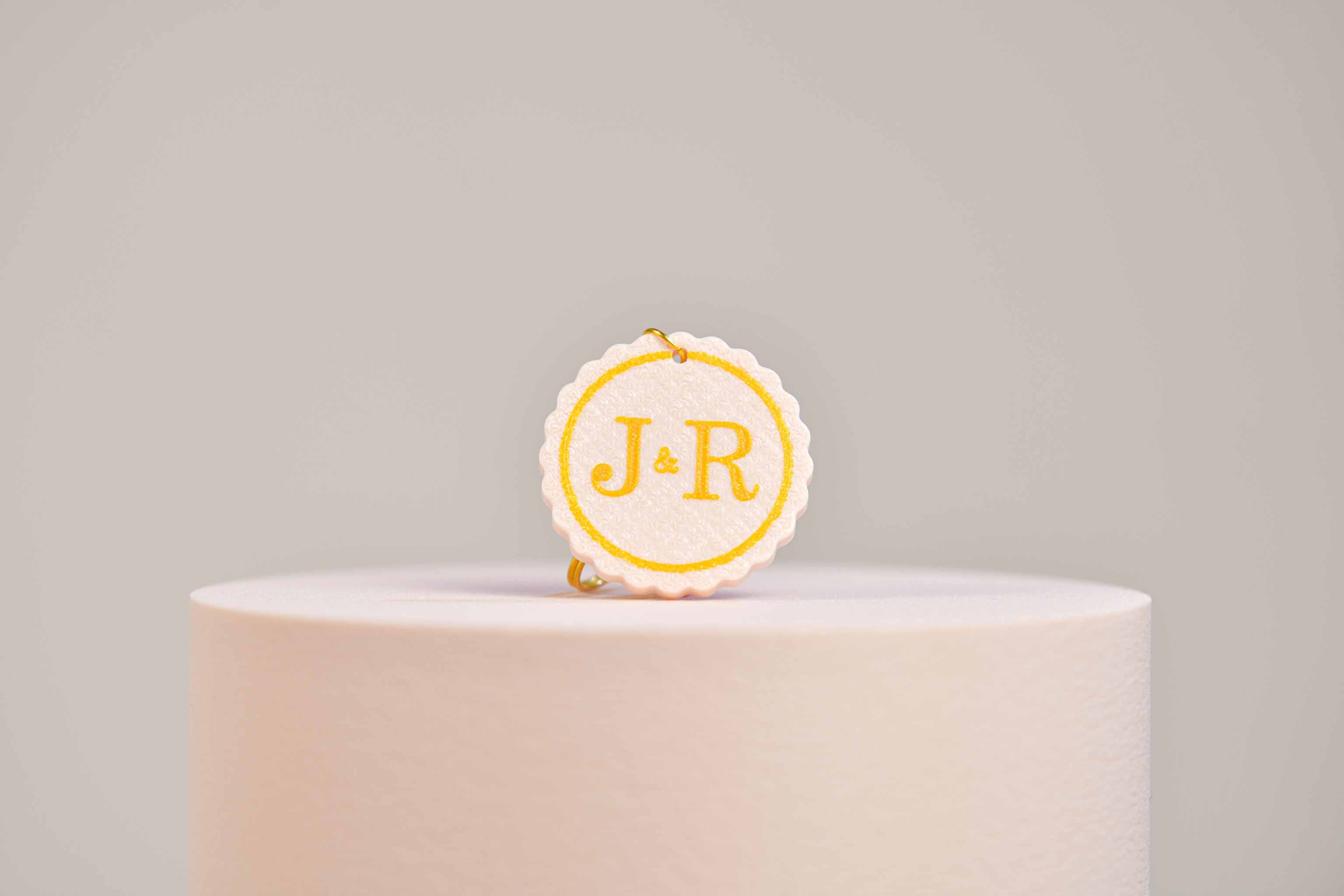 Porte-clé personnalisé - Romantique