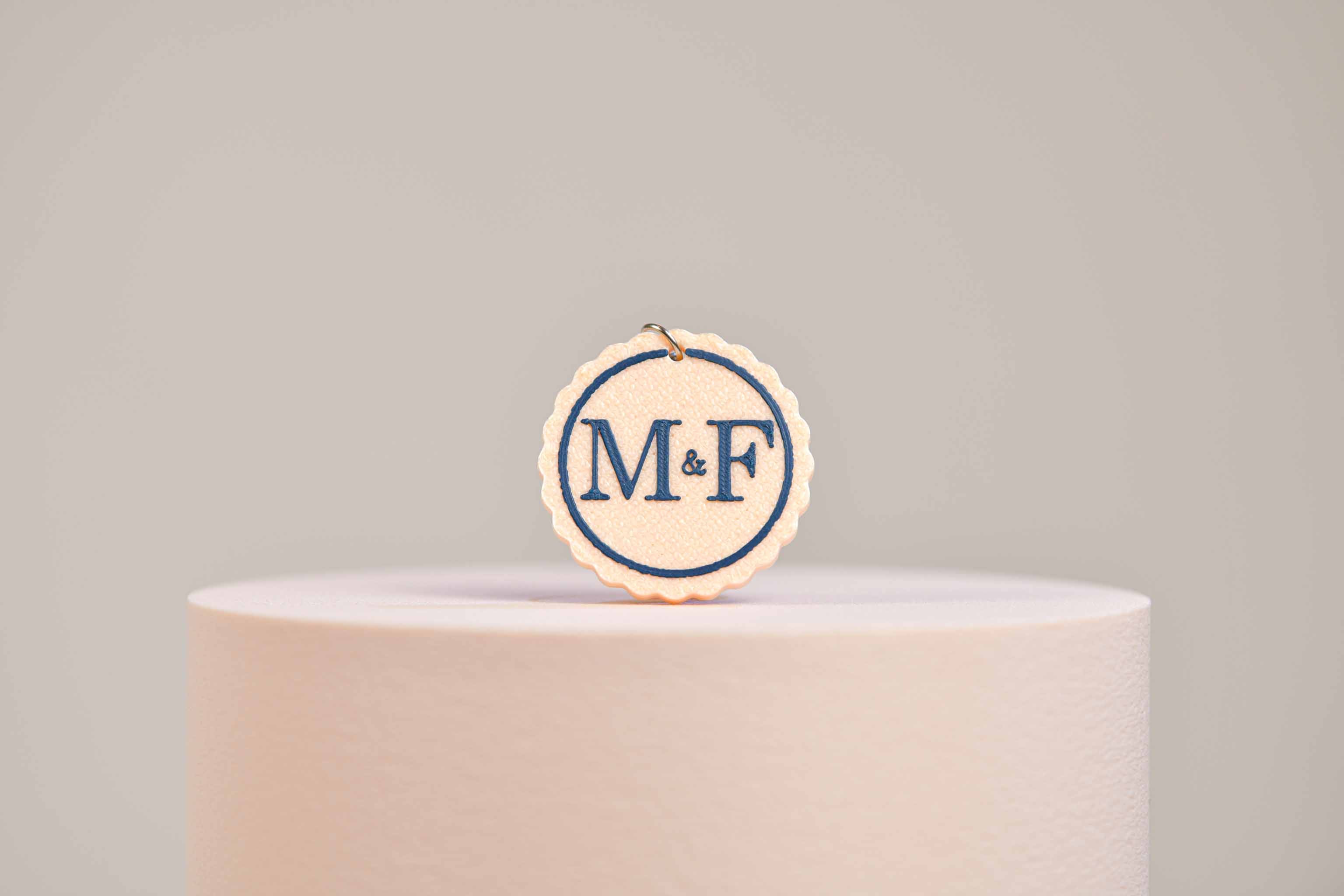 Porte-clé personnalisé - Romantique