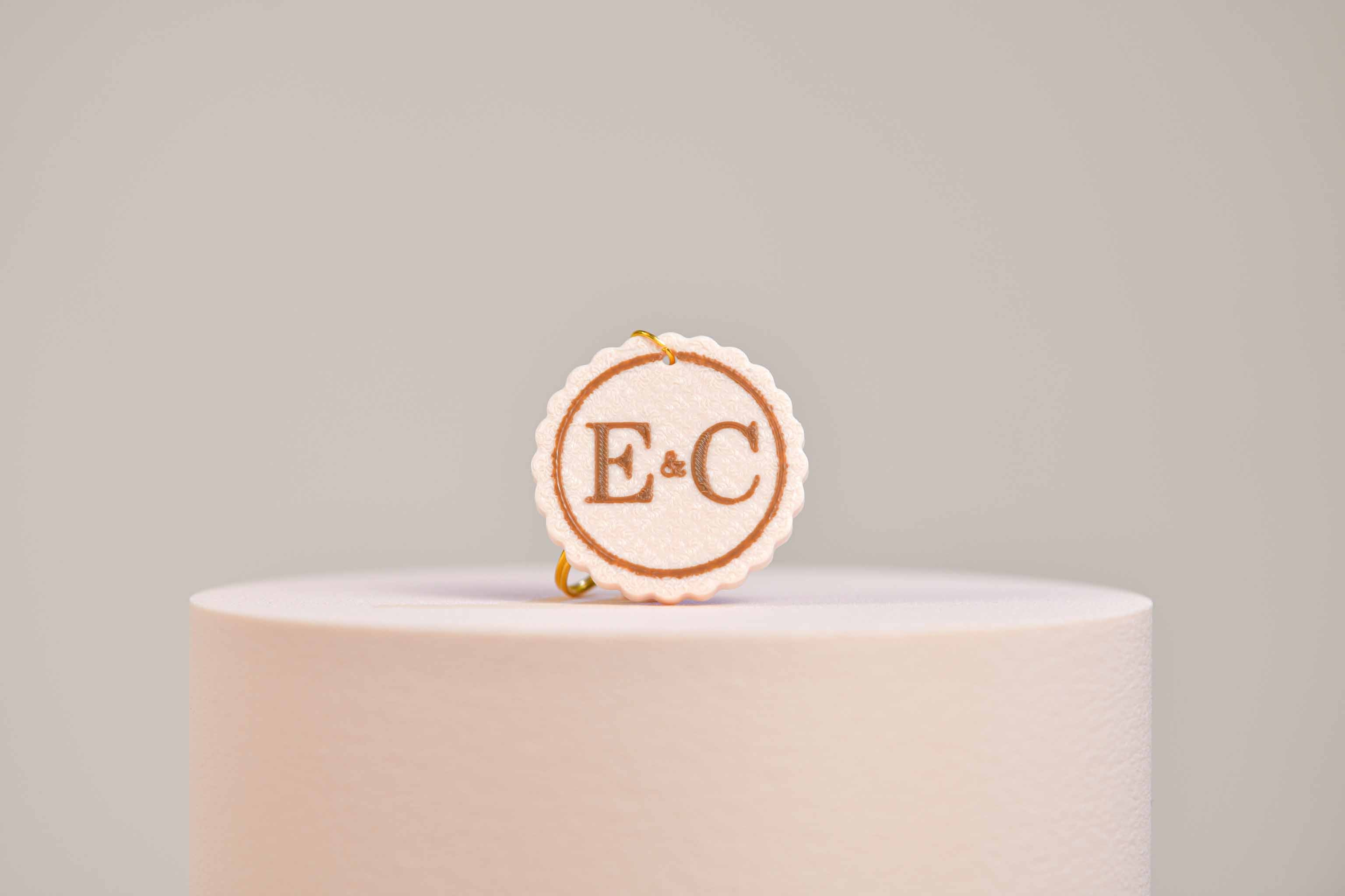 Porte-clé personnalisé - Romantique